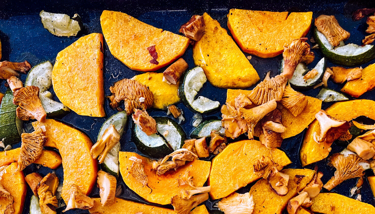 Gebackener Butternut-Kürbis