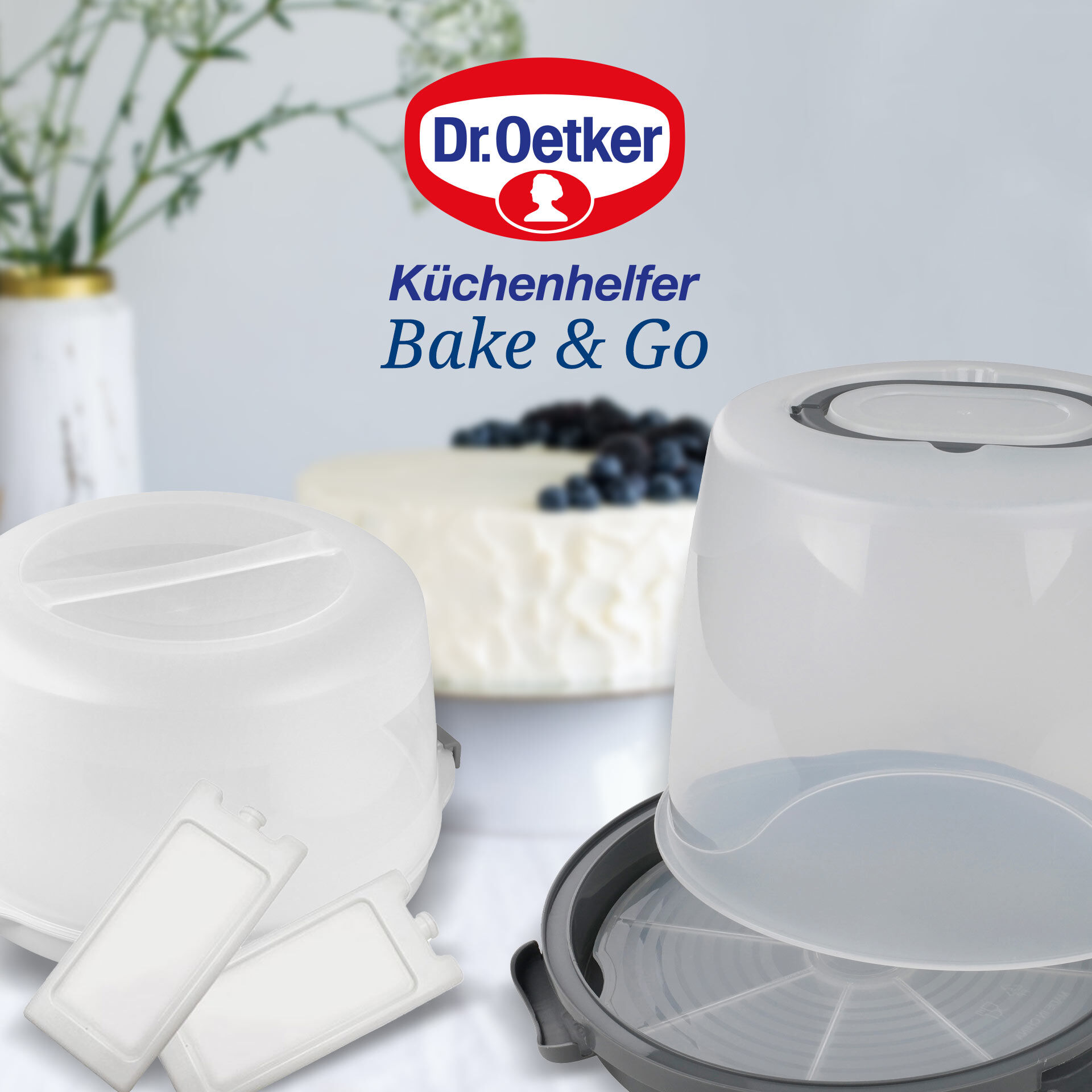 Kuchentransportbox Bake & Go, Ø38,5cm