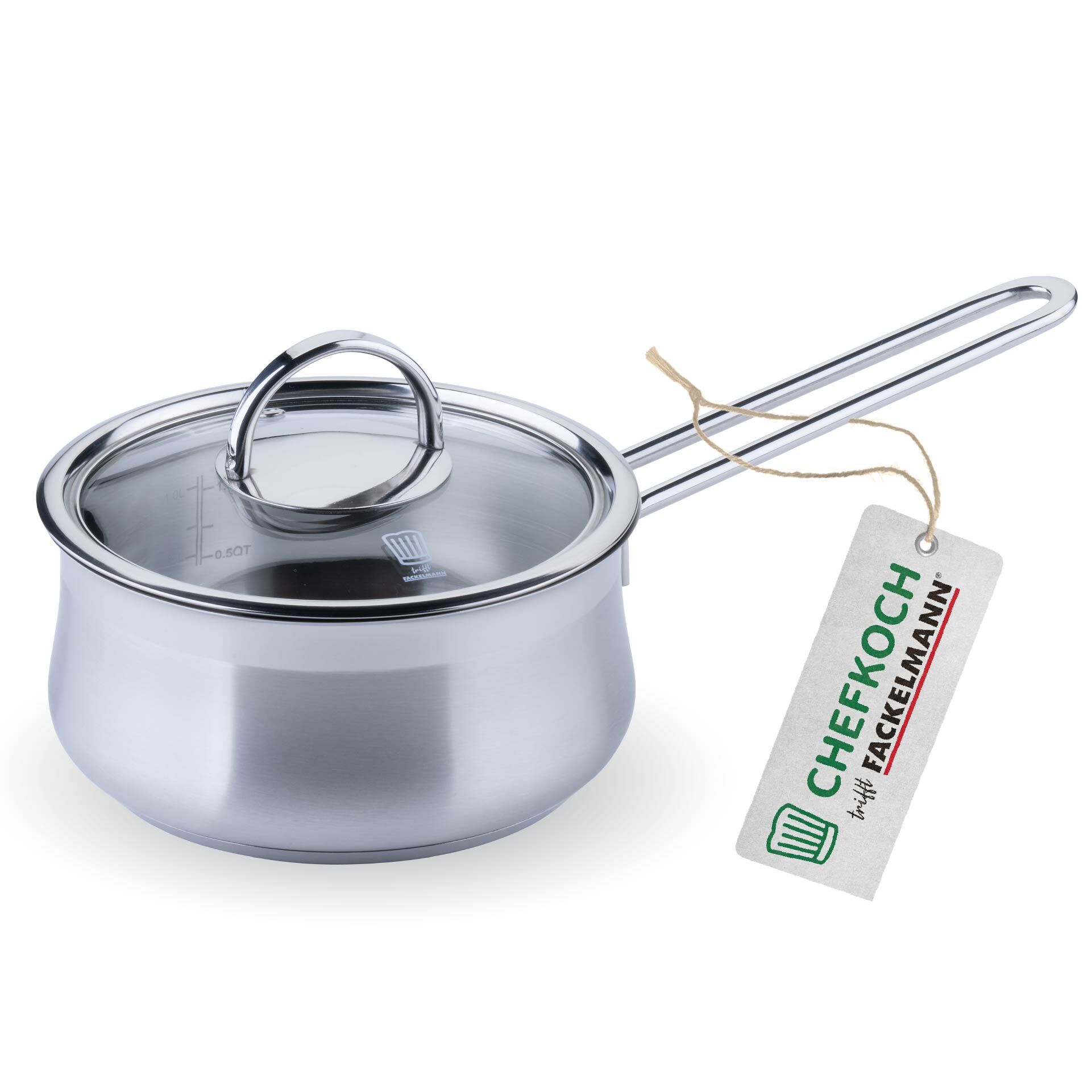 Soßentopf mit Glasdeckel Leipzig, Ø16cm