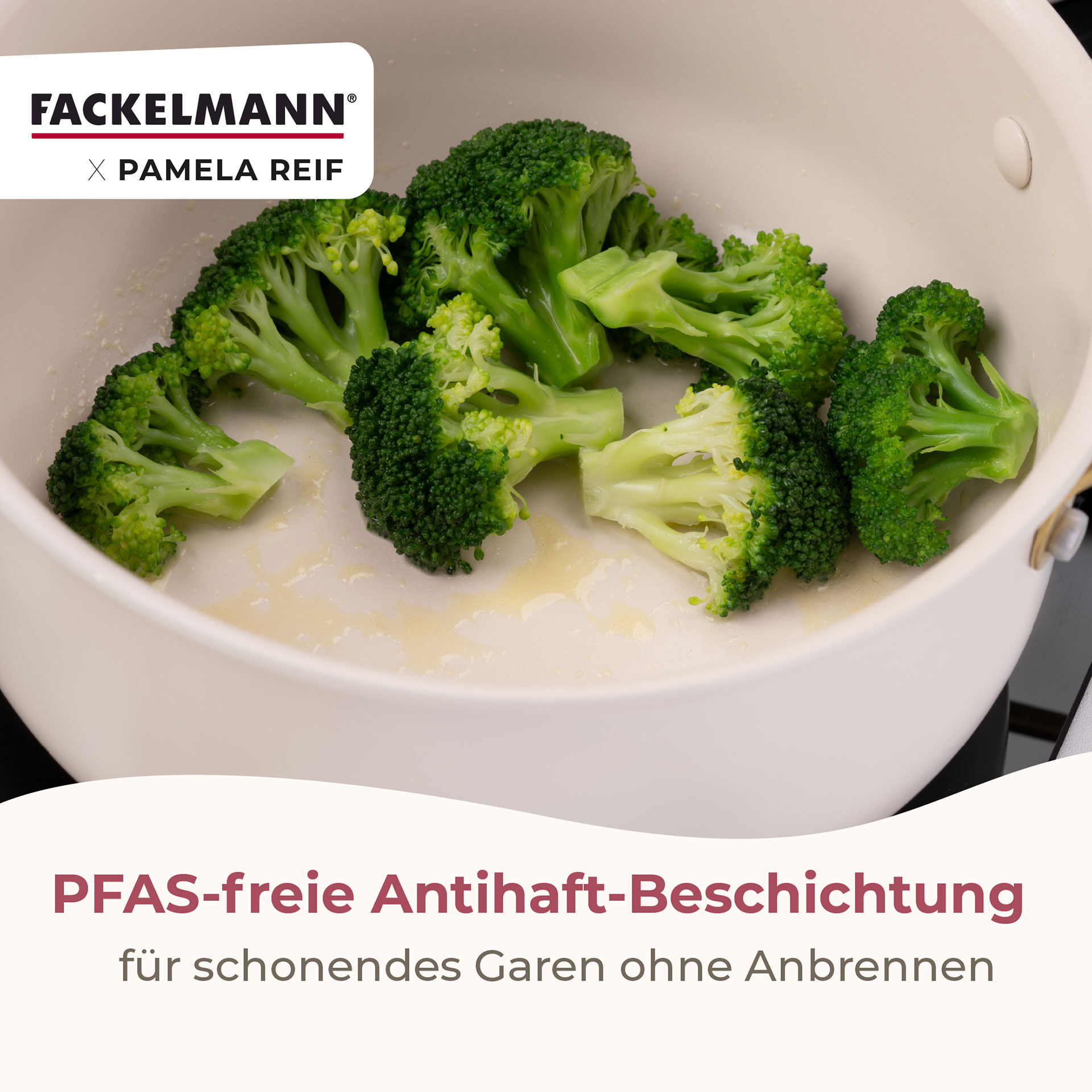 Pamela Reif Kochtopf mit Deckel Signature, Ø24cm