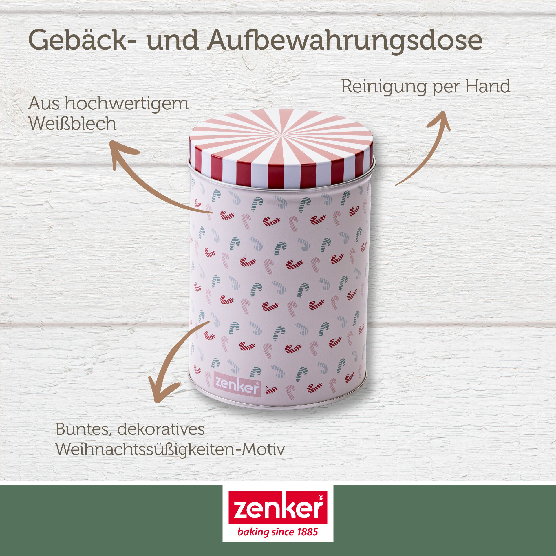 Aufbewahrungsdose The Christmas Candy Shop