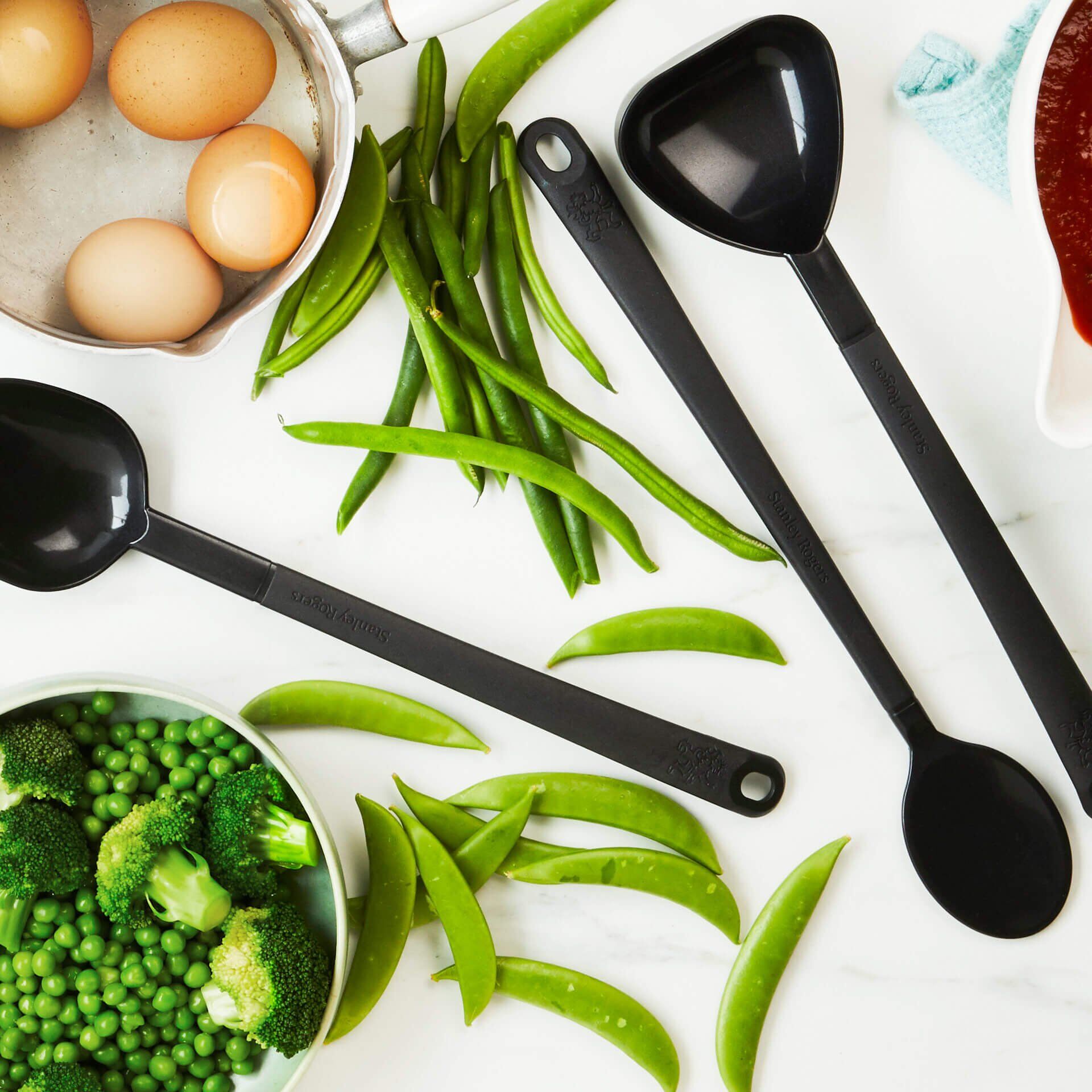 Kochlöffel spitz Black Lion, 33cm