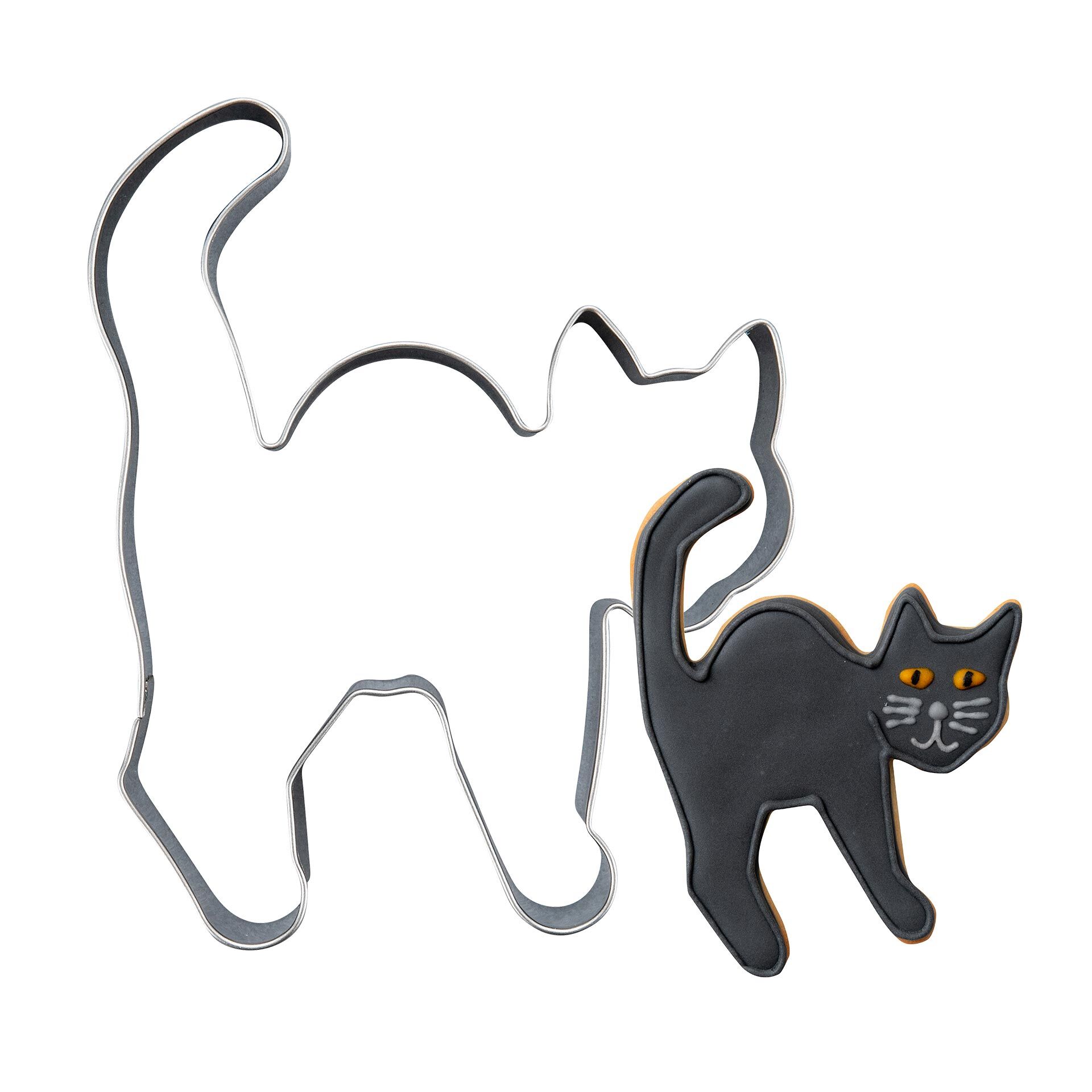 Ausstecher Katze mit Buckel