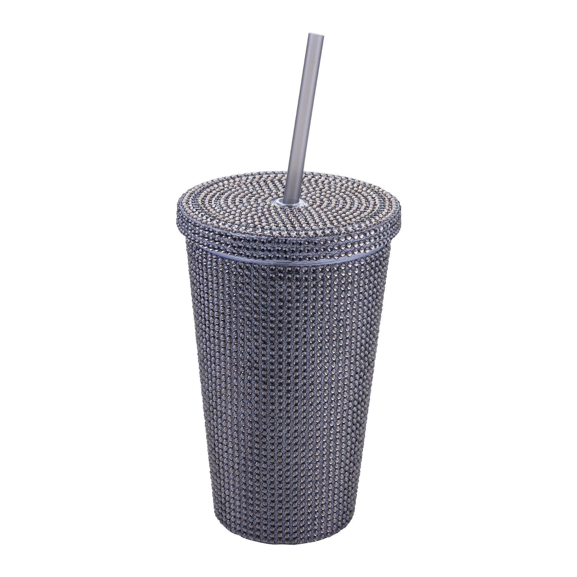Trinkbecher Schwarz, Strass, 500ml