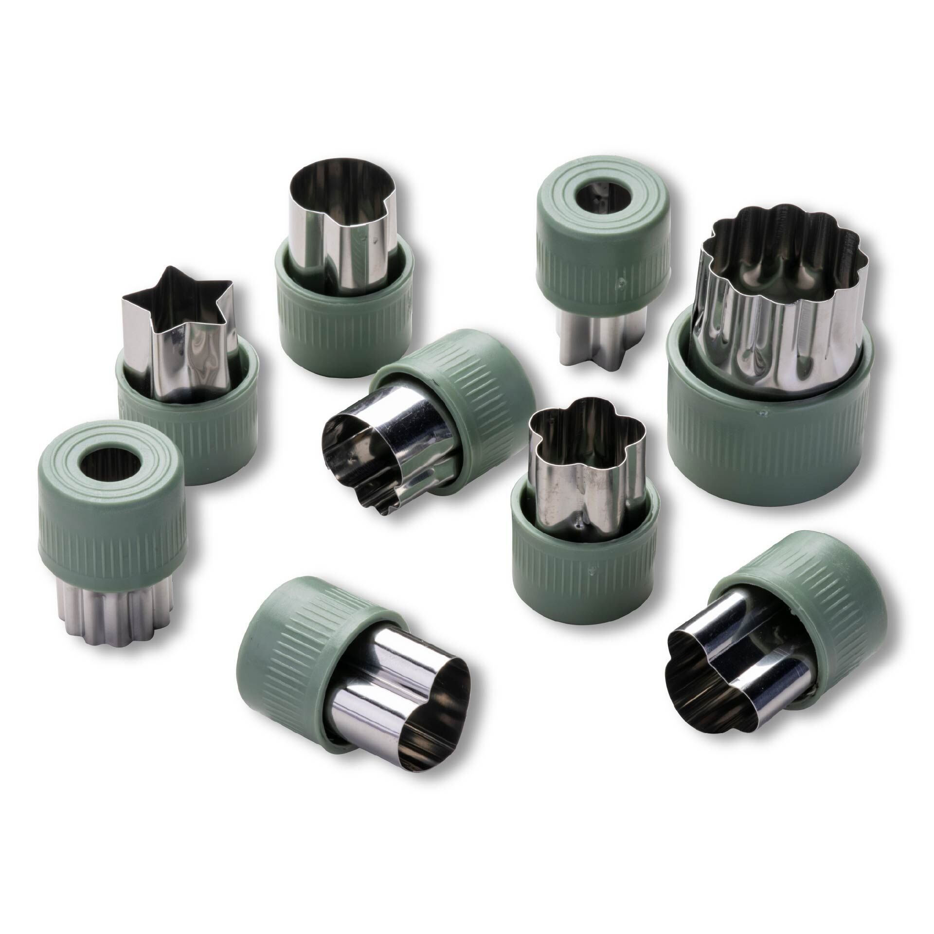 Gemüse Ausstecher Set Mini Cooking, 9-tlg.