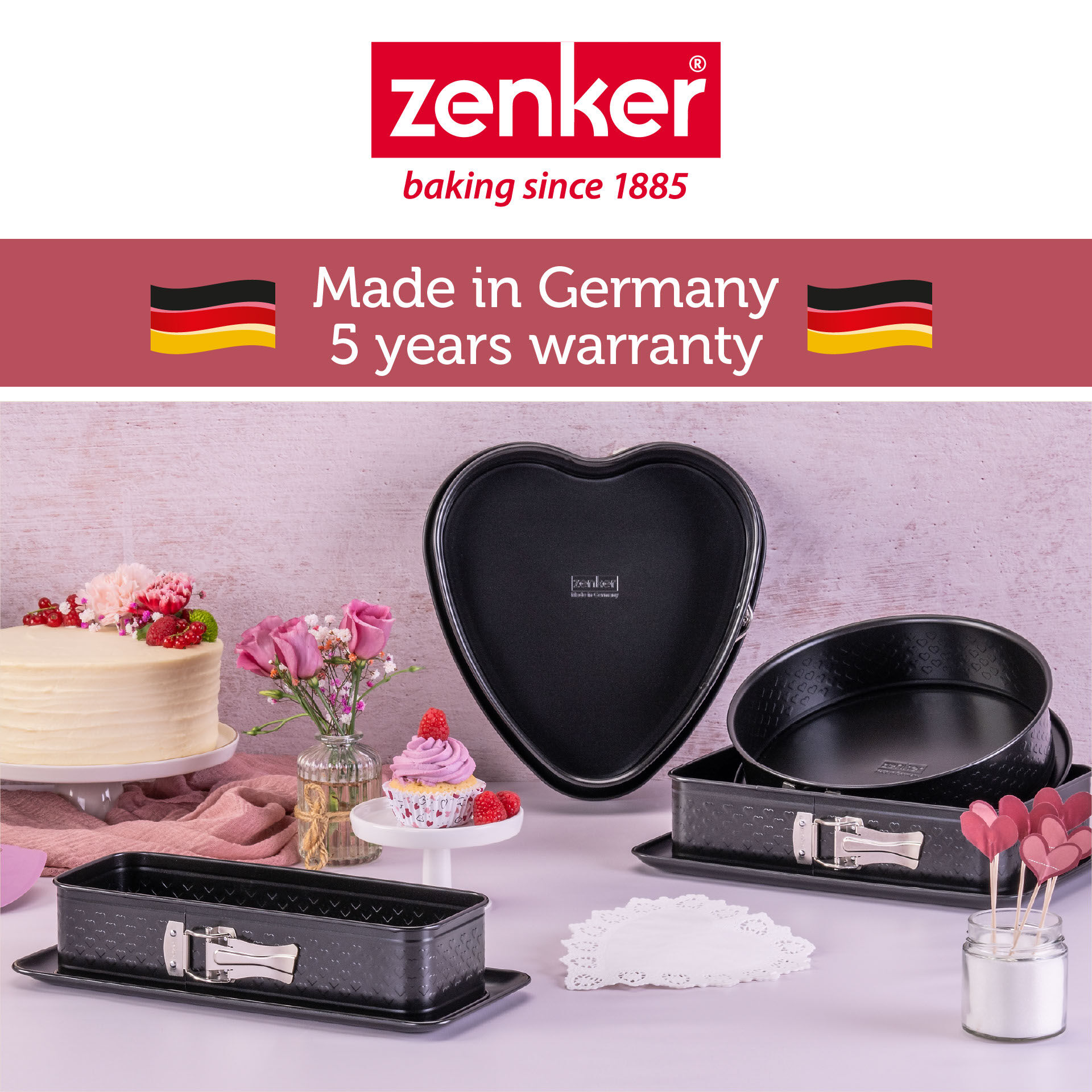 Teigkarte Herz Beloved+