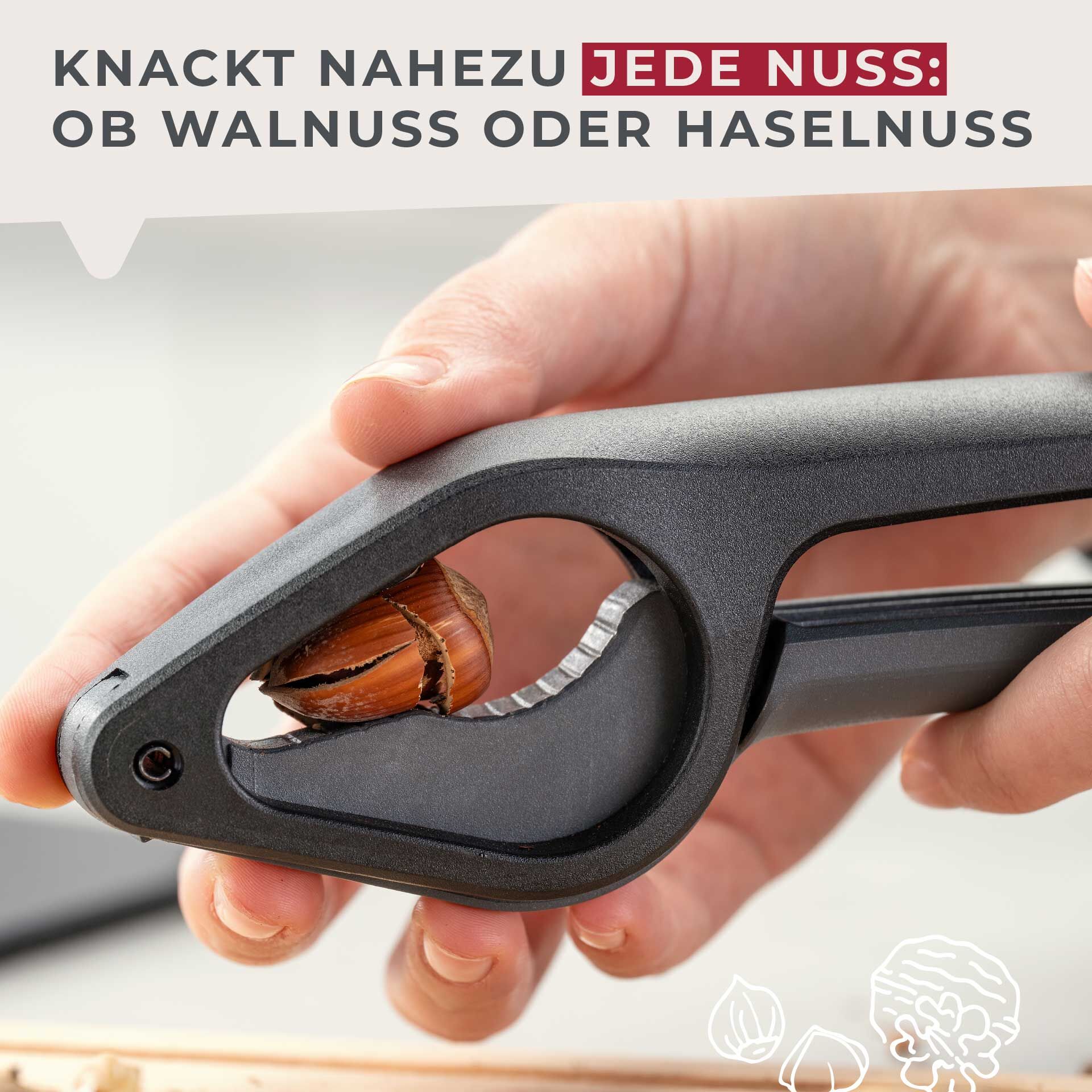 Nussknacker Statement, 20cm