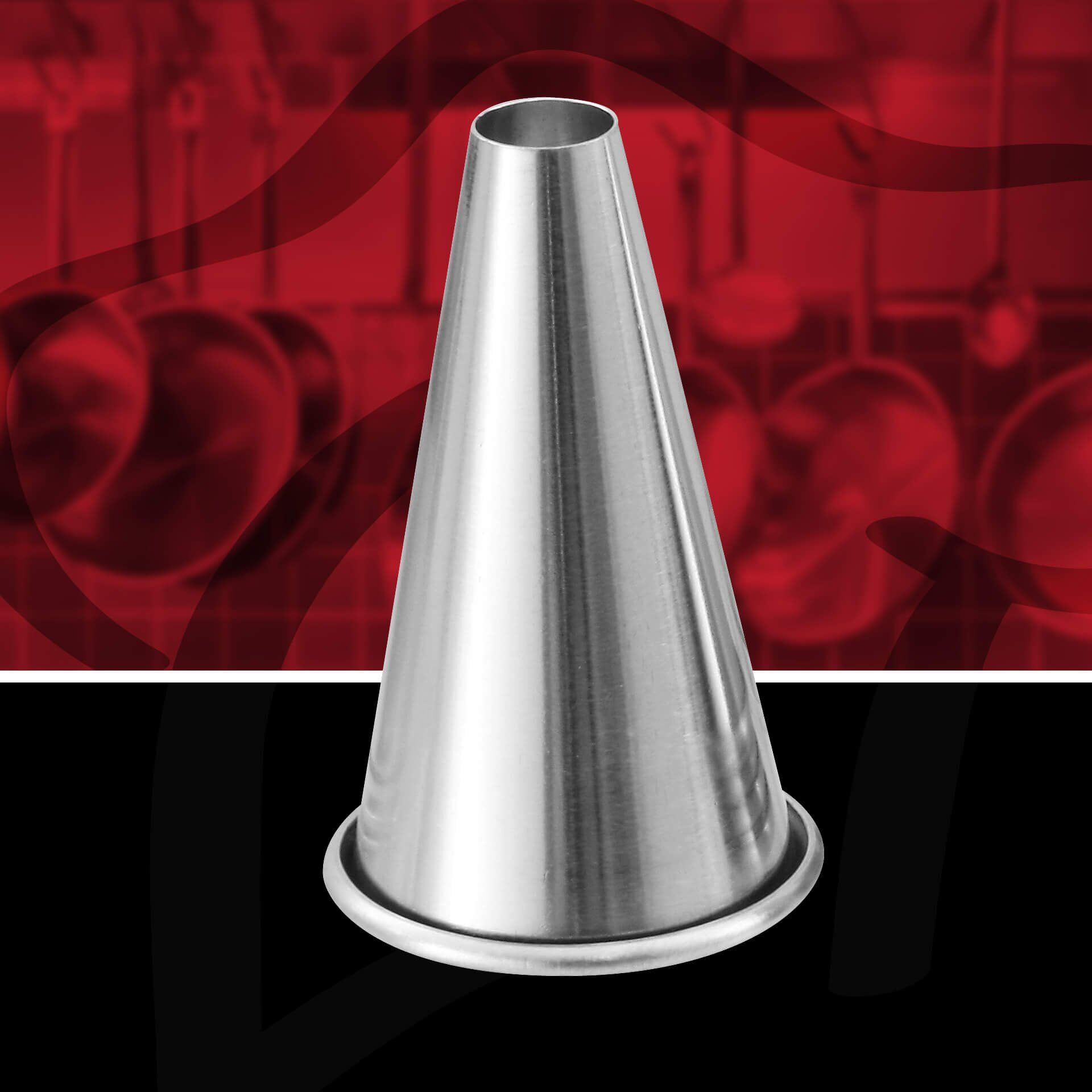 Lochtüllen-Satz, Edelstahl, 5-teilig