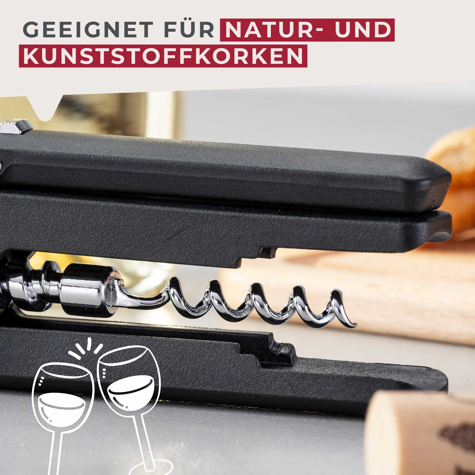Korkenzieher Statement, 16cm