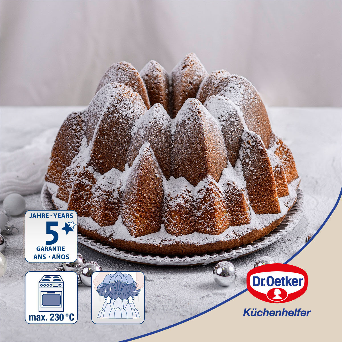 Gugelhupfform Creative Back-Kunst, Ø22cm