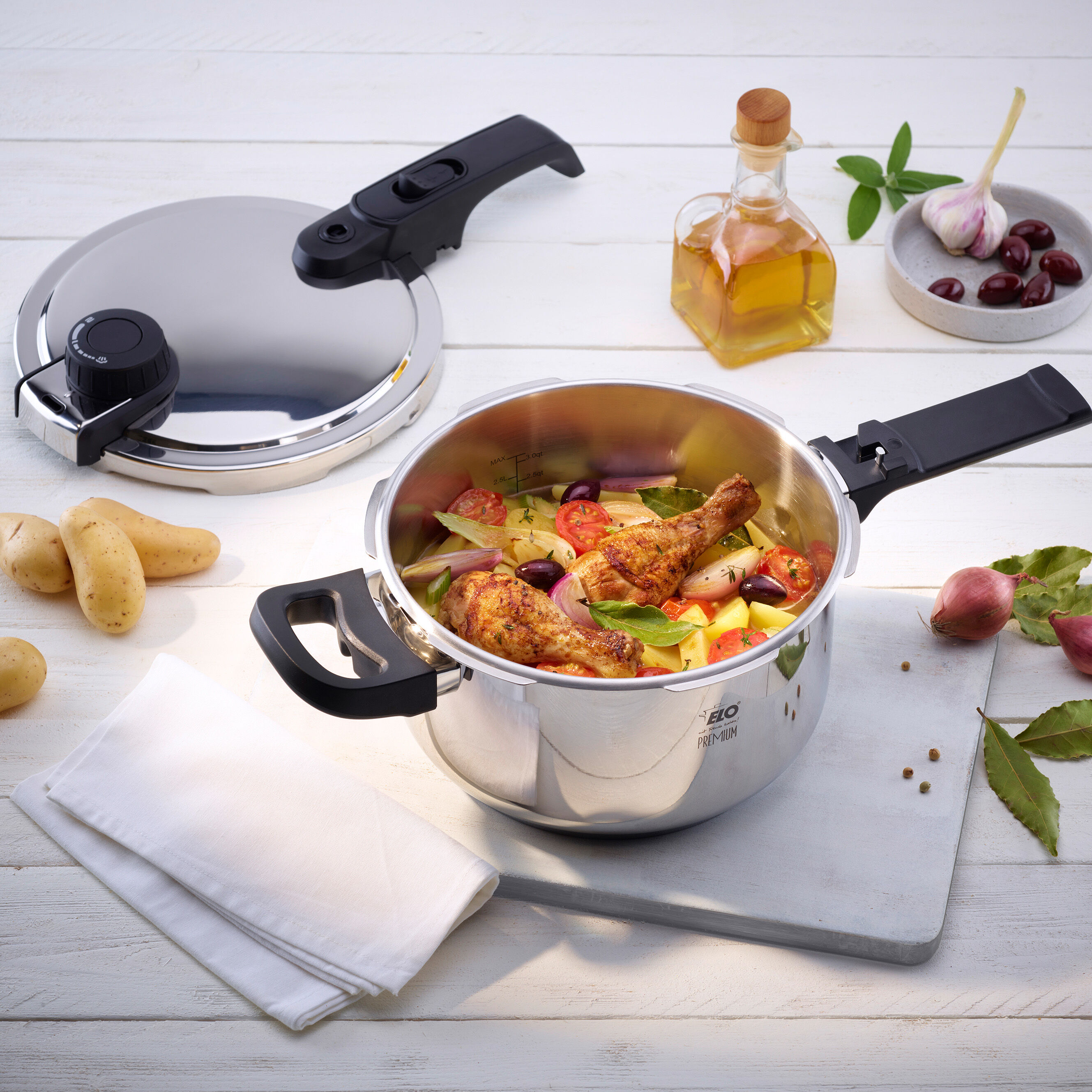 Ersatz-Topfdeckel für Mistral Schnellkochtopf