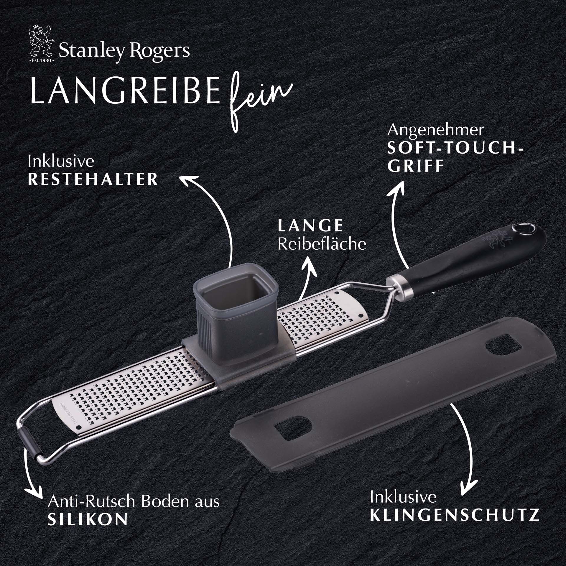 Handreibe fein Pride extra lang, 4-teilig