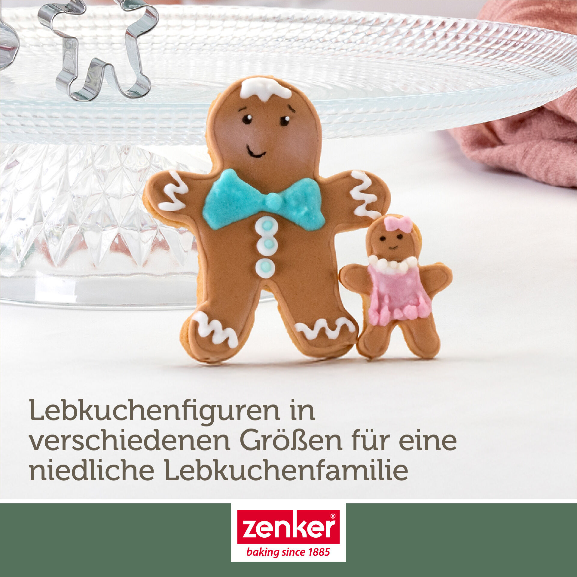 Ausstecher-Set Lebkuchenmann The Christmas Candy Shop