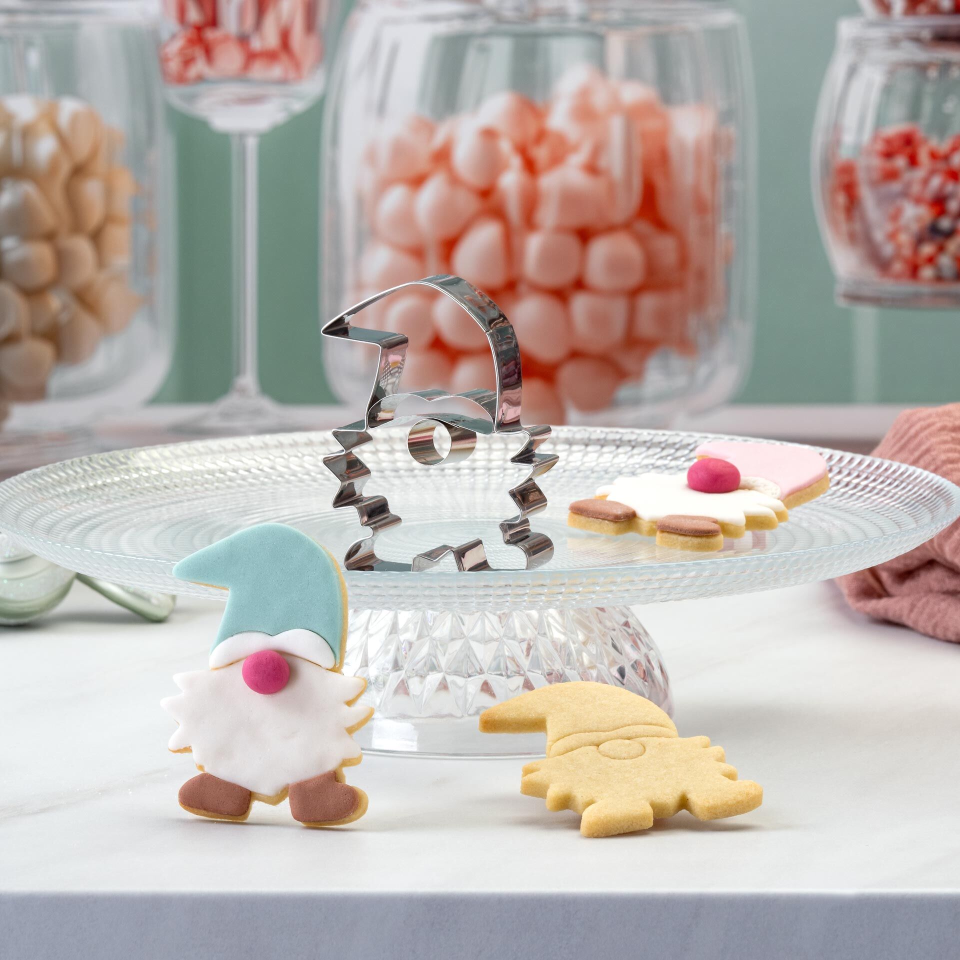 Ausstecher Wichtel mit Prägung The Christmas Candy Shop