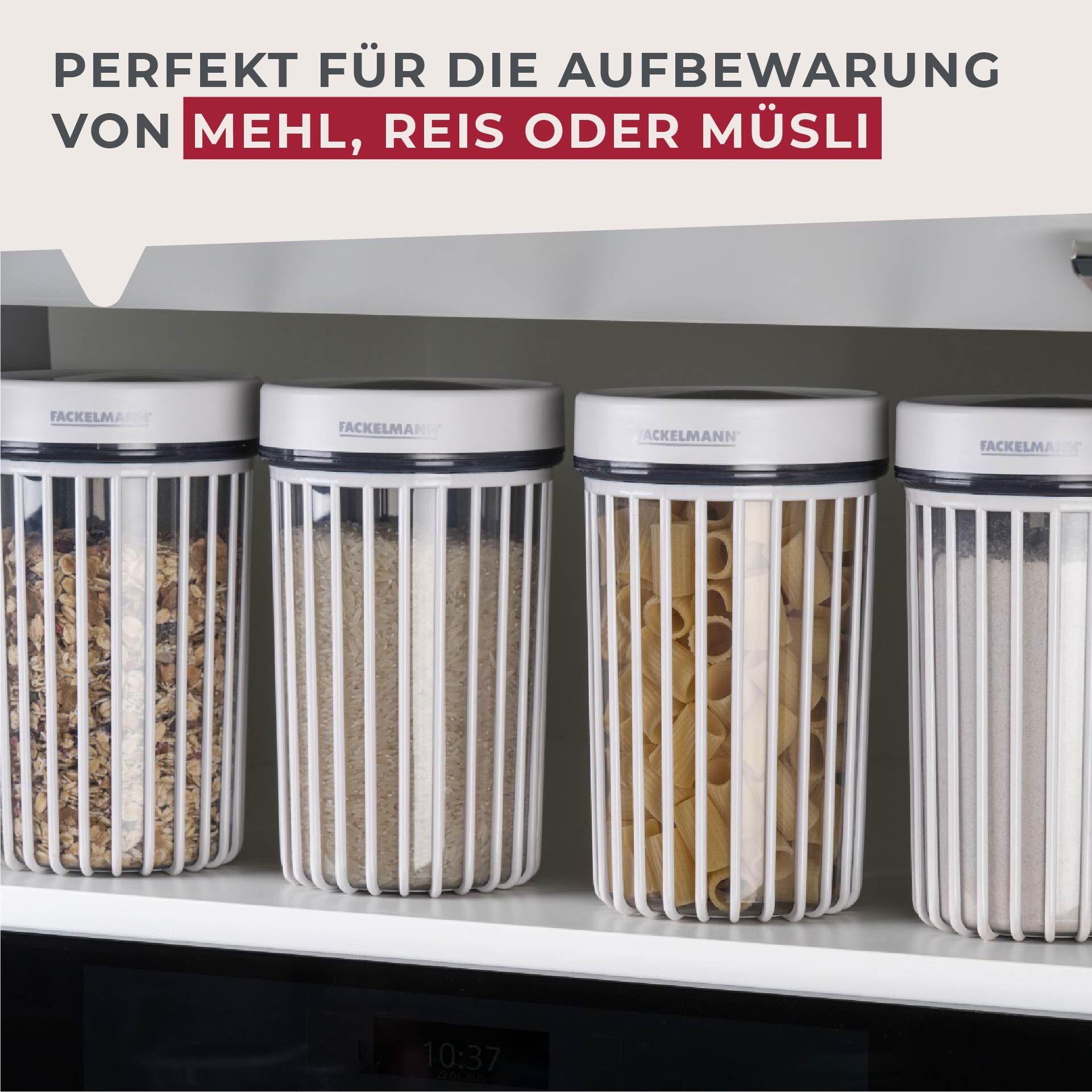 Vorratsdose Be The Move, 1,1L, hellbeige