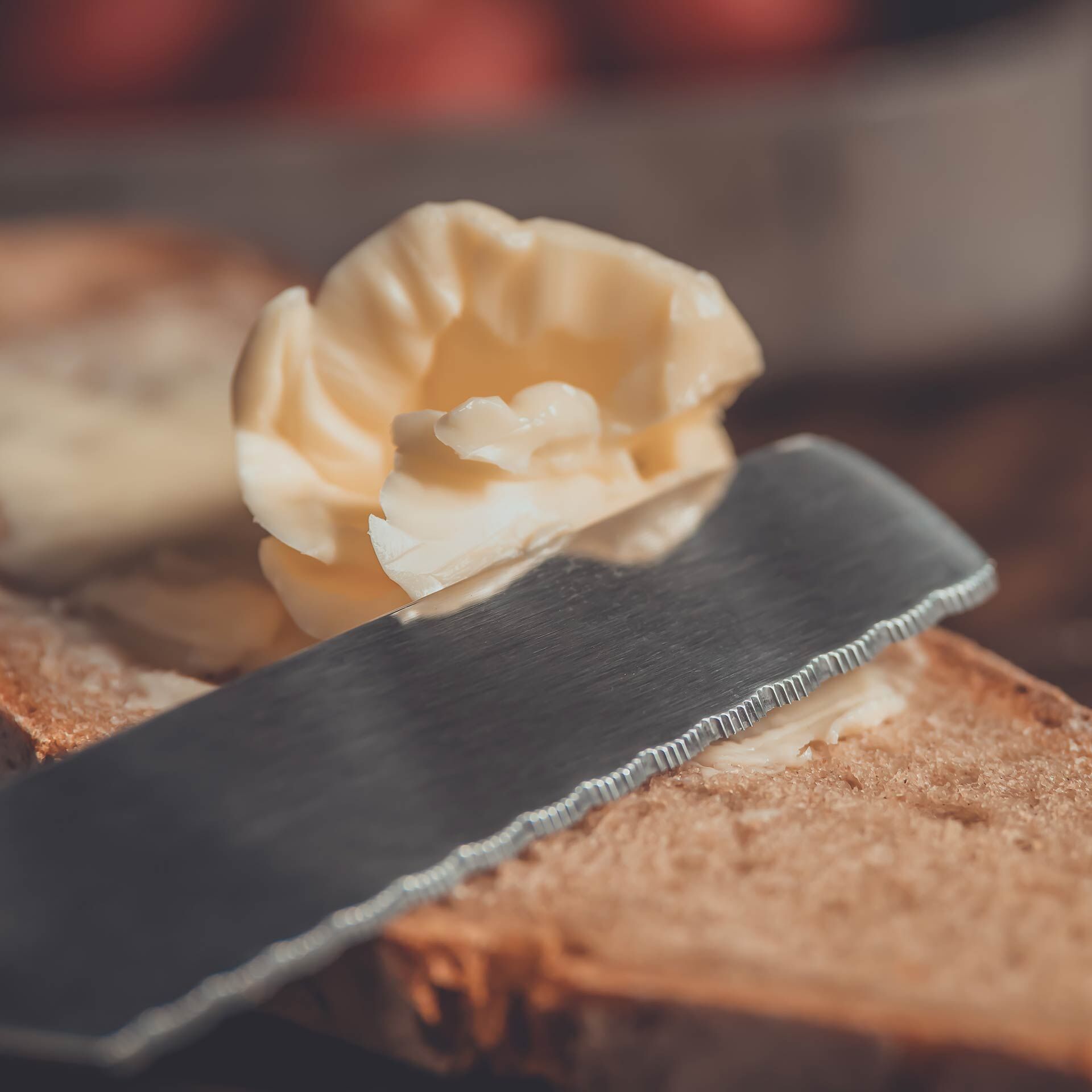 Brötchenmesser, 20cm, schwarz