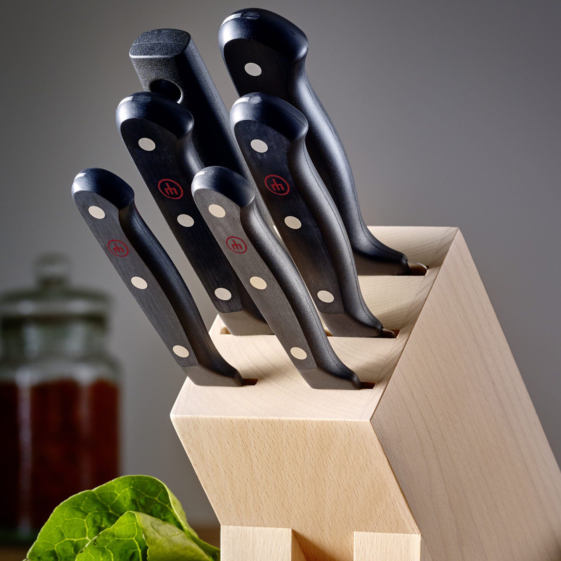 Kochmesser Gourmet, Edelstahl, 16cm Klinge