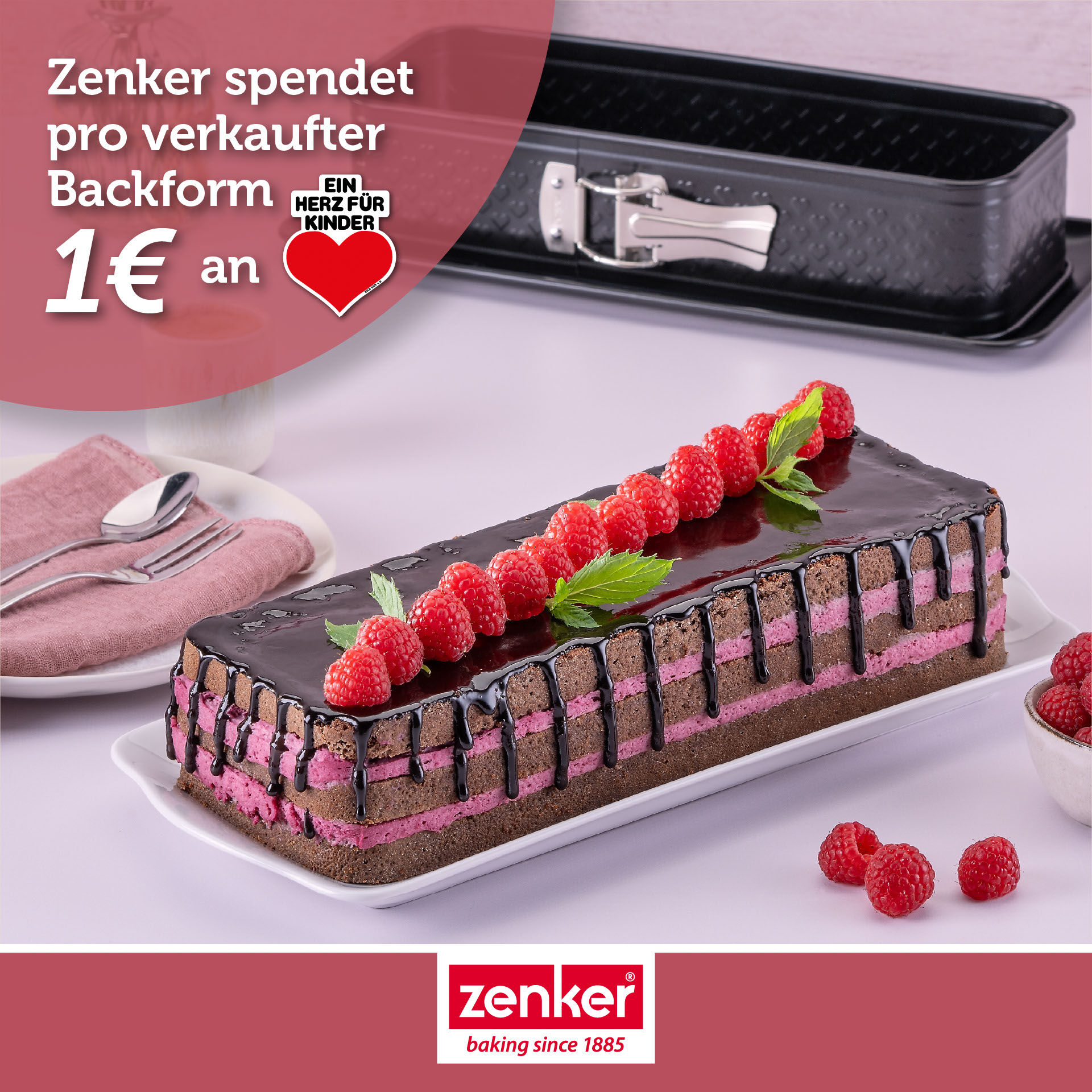 Kastenkuchen Springform Beloved+, 30x11,5cm