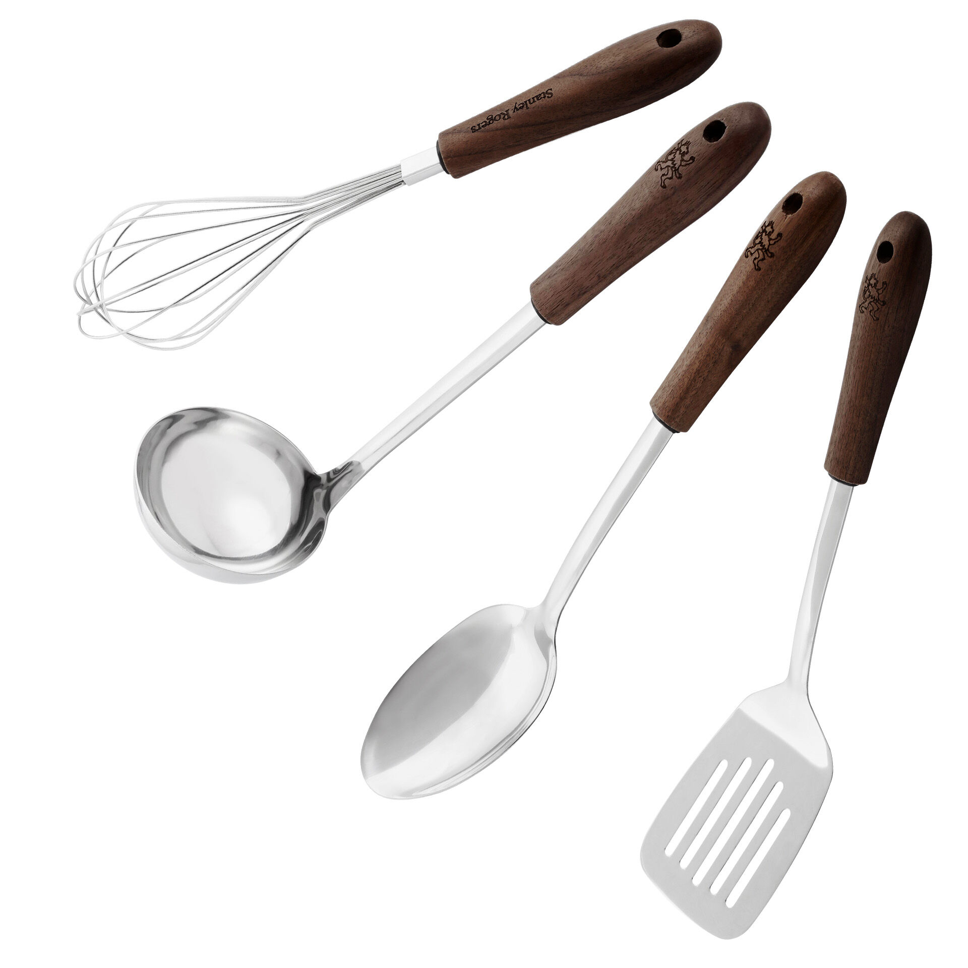 Küchenhelfer-Set "Black Walnut", 4-teilig