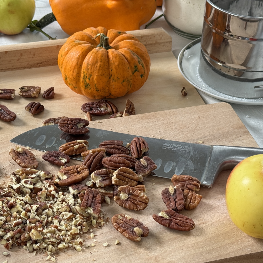 Kürbis-Apfel-Kuchen