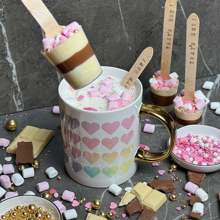 Trinkschokolade am Stiel - Rezept | Fackelmann Trinkschokolade am Stiel - Rezept | Fackelmann