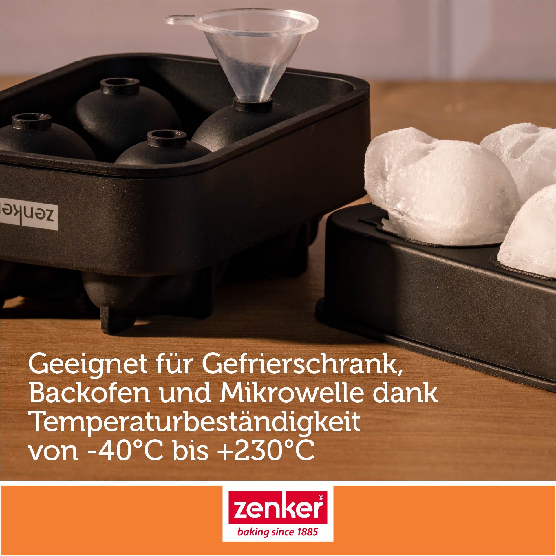 Happy Halloween Baking Eiswürfelformer Totenkopf