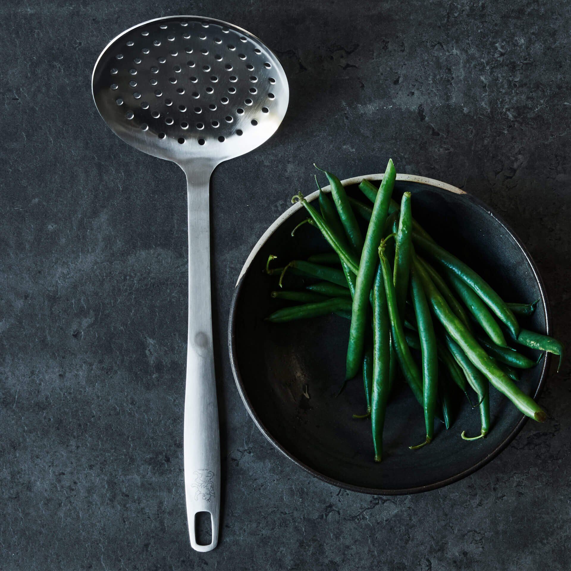 Schaumlöffel Satin, 32cm, Edelstahl