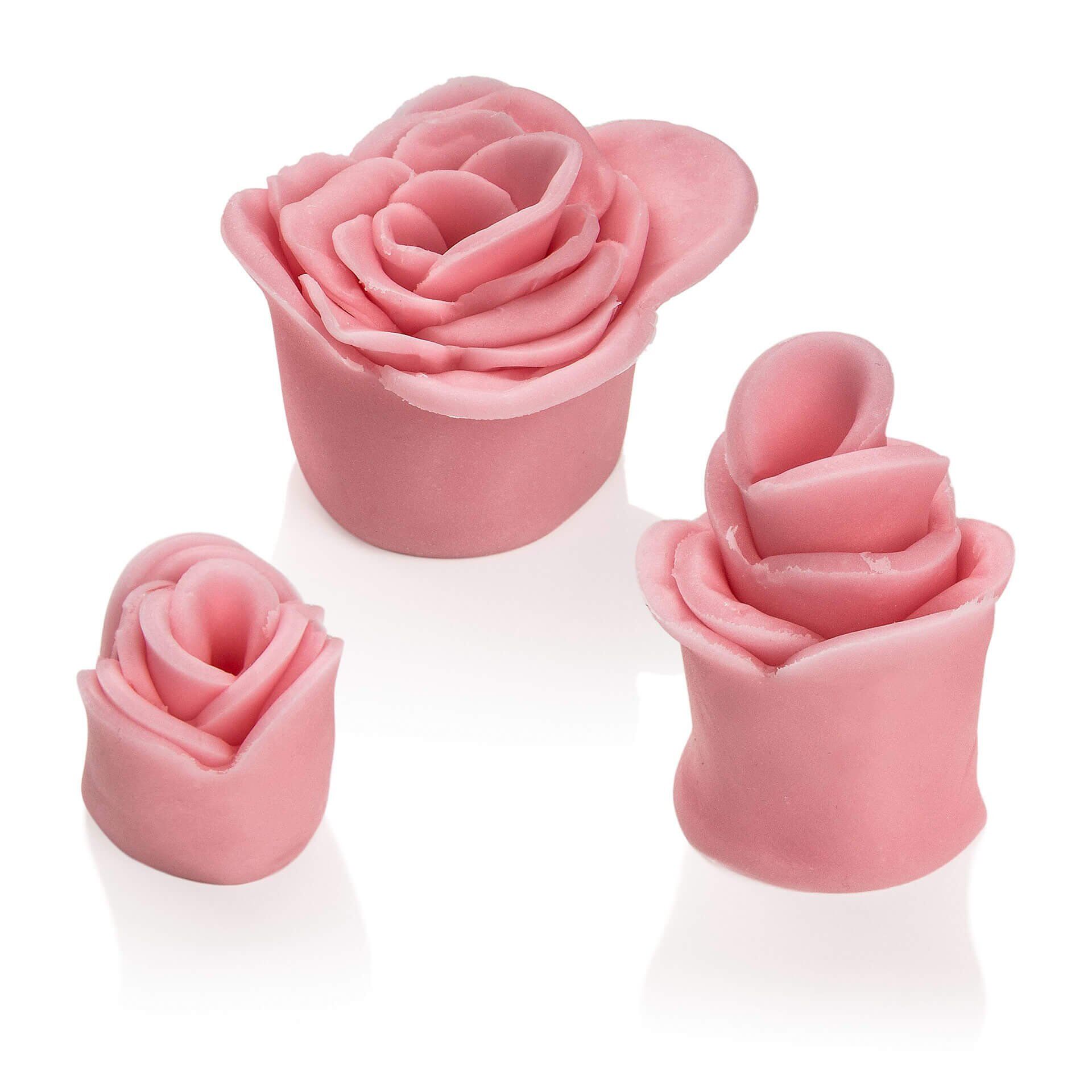 Fondant Ausstecher Rosen Easy Decorating