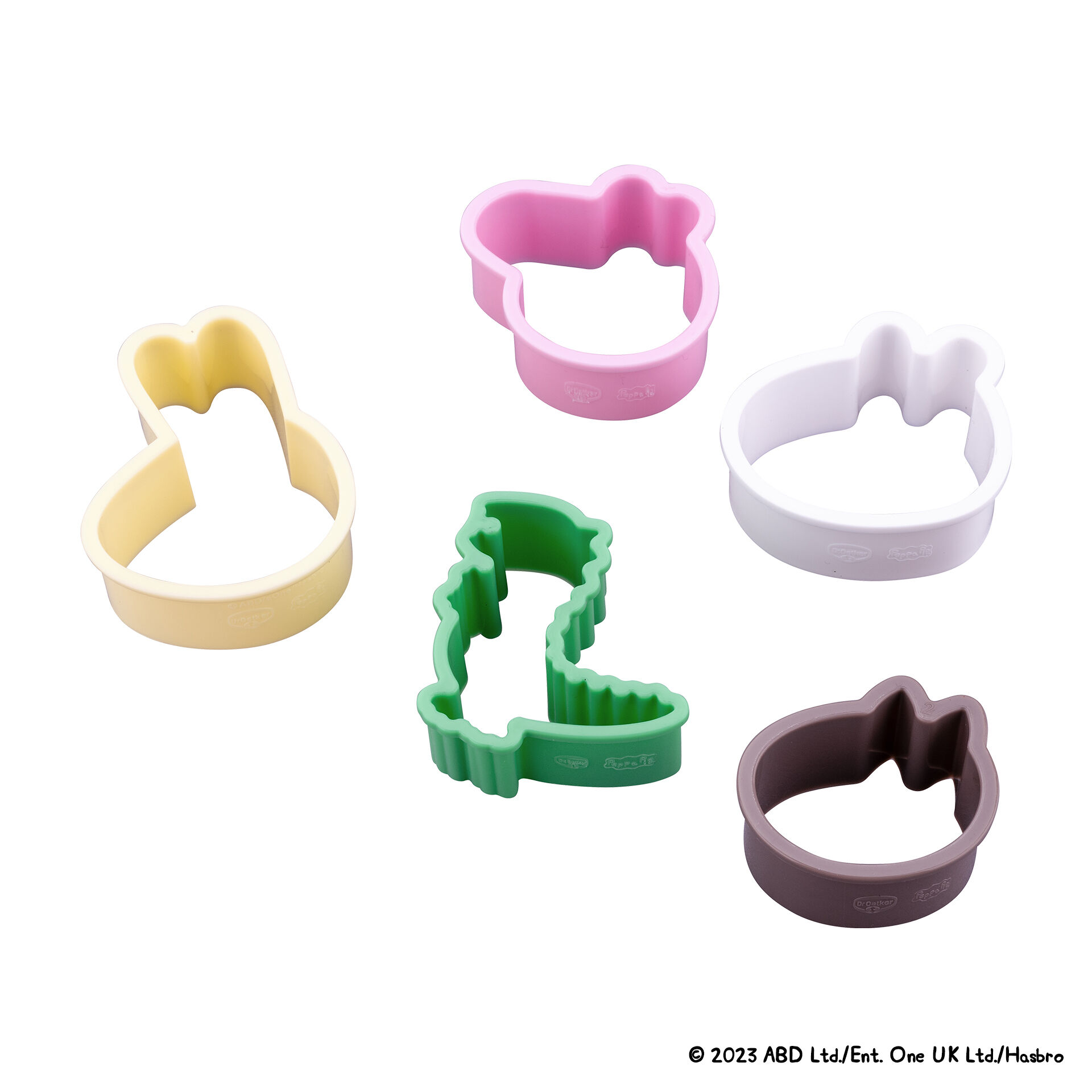 Ausstecher Peppa & Freunde, 5-teilig