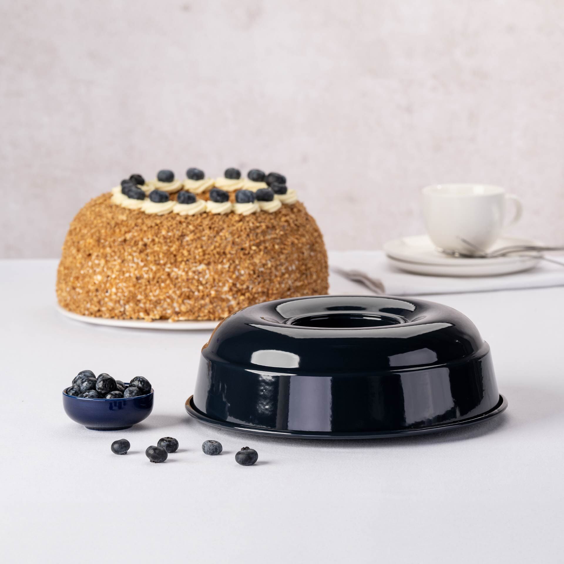 Backform Frankfurter Kranz Back-Liebe Emaille, Ø26cm