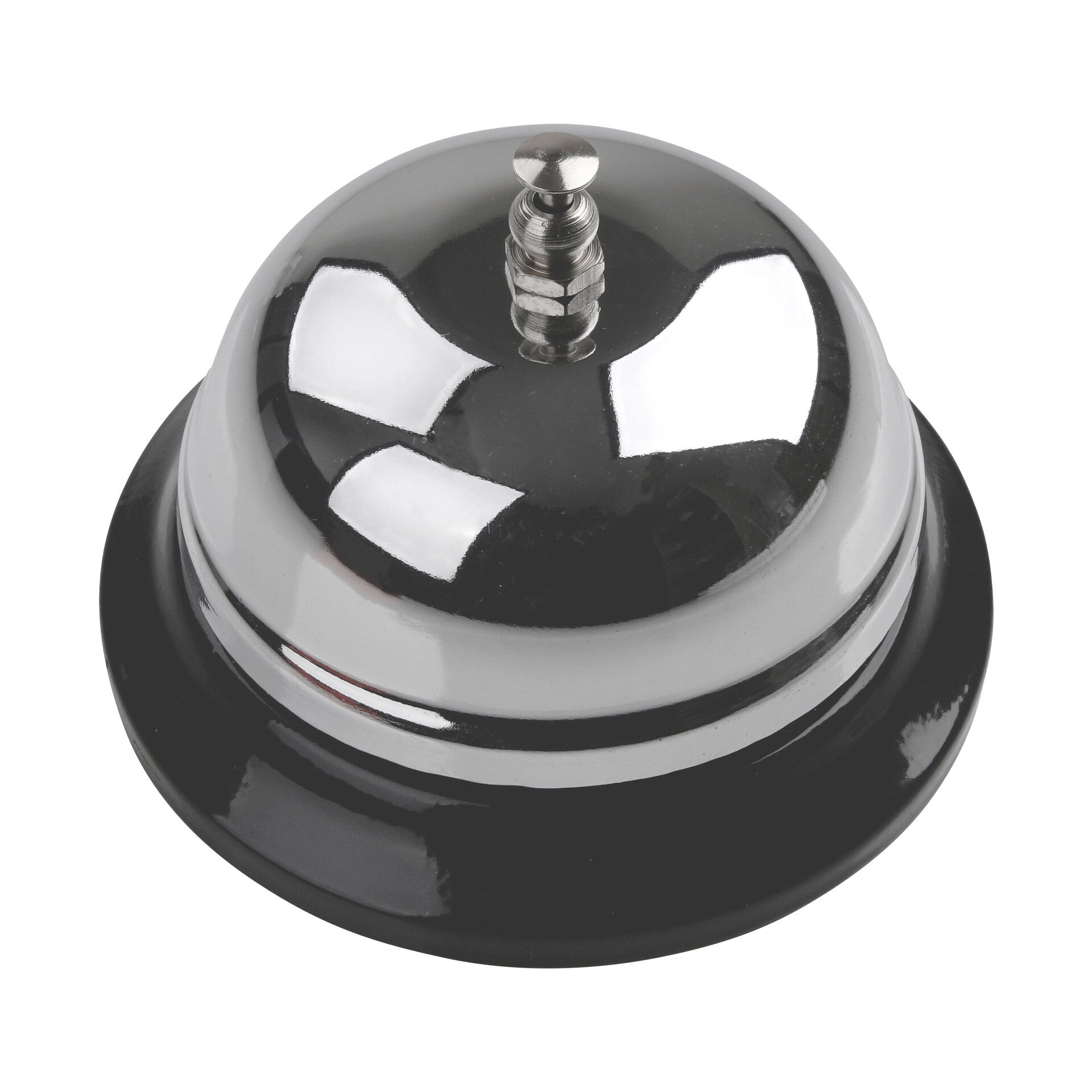 Tischglocke, Edelstahl, Ø8,5cm