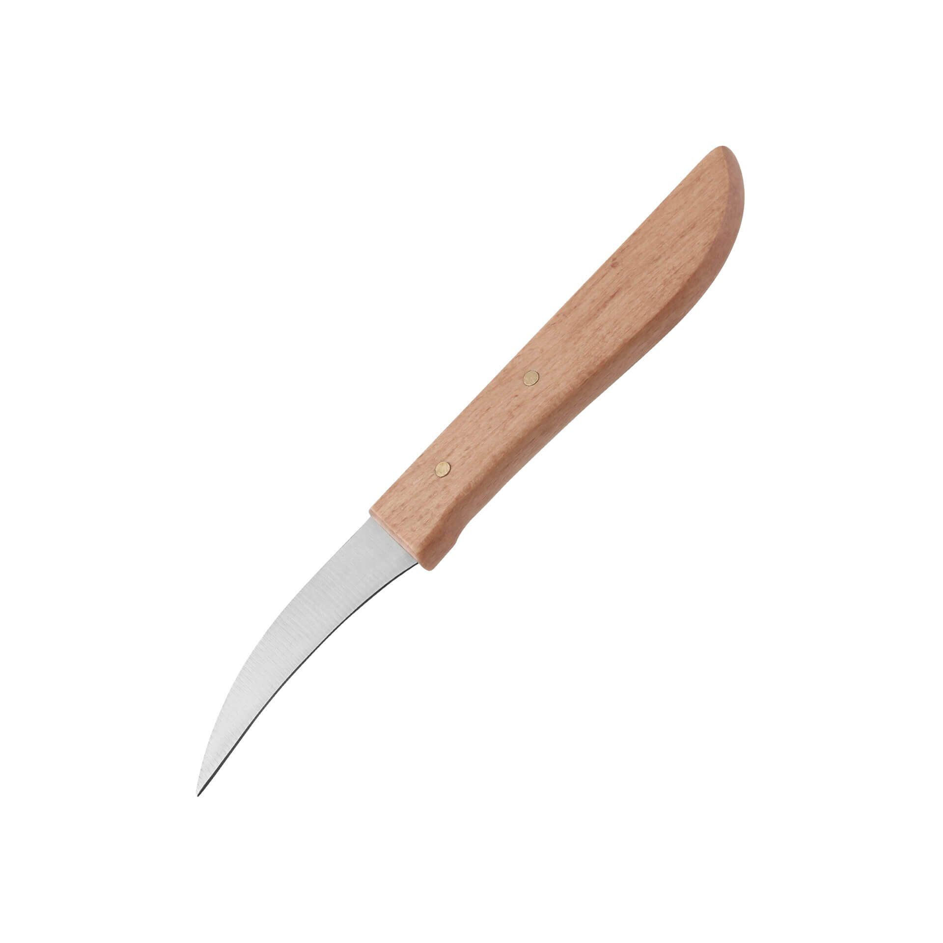 Schälmesser mit Holzgriff Grandma, 6cm Klinge