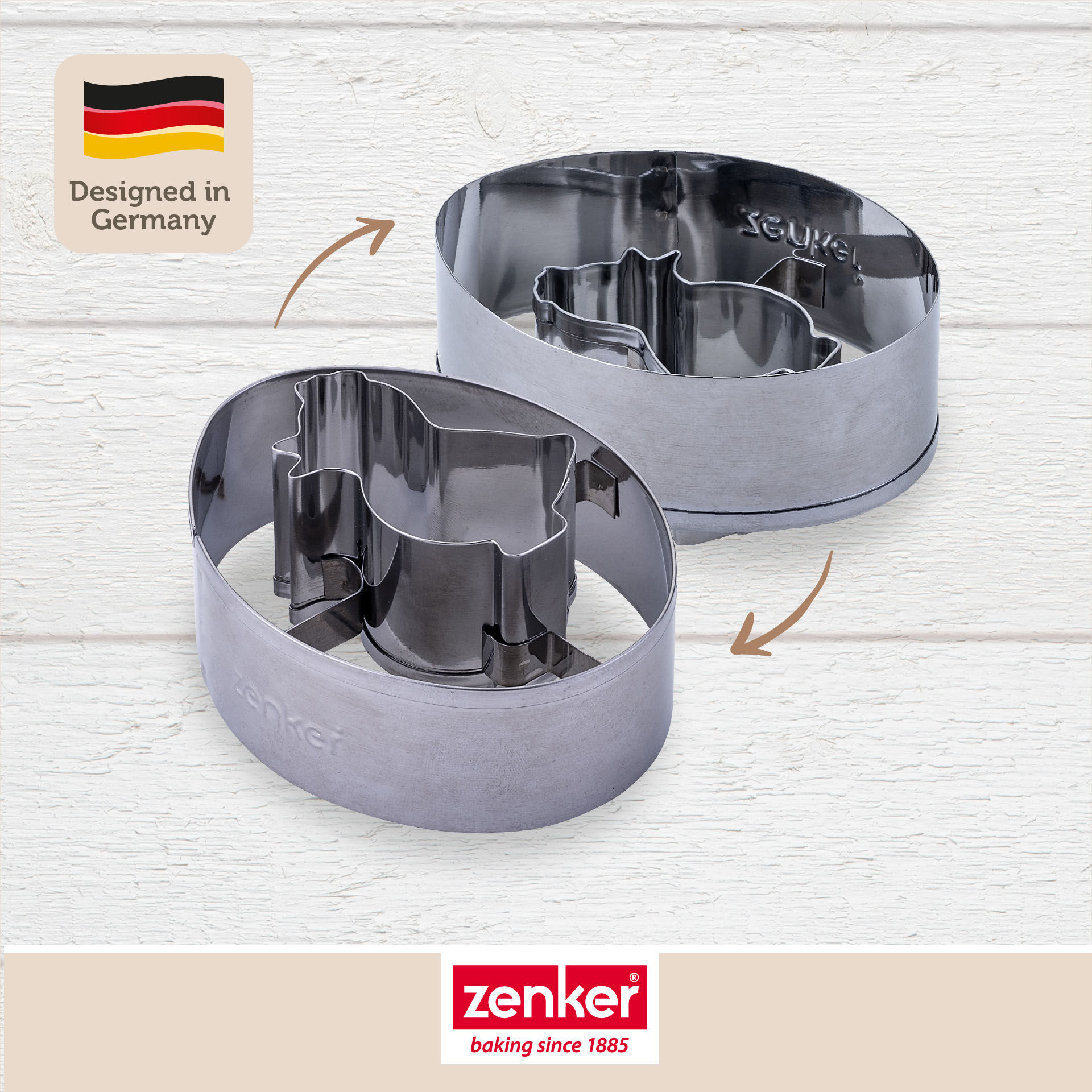 Ausstecher Linzer Osterei mit Küken