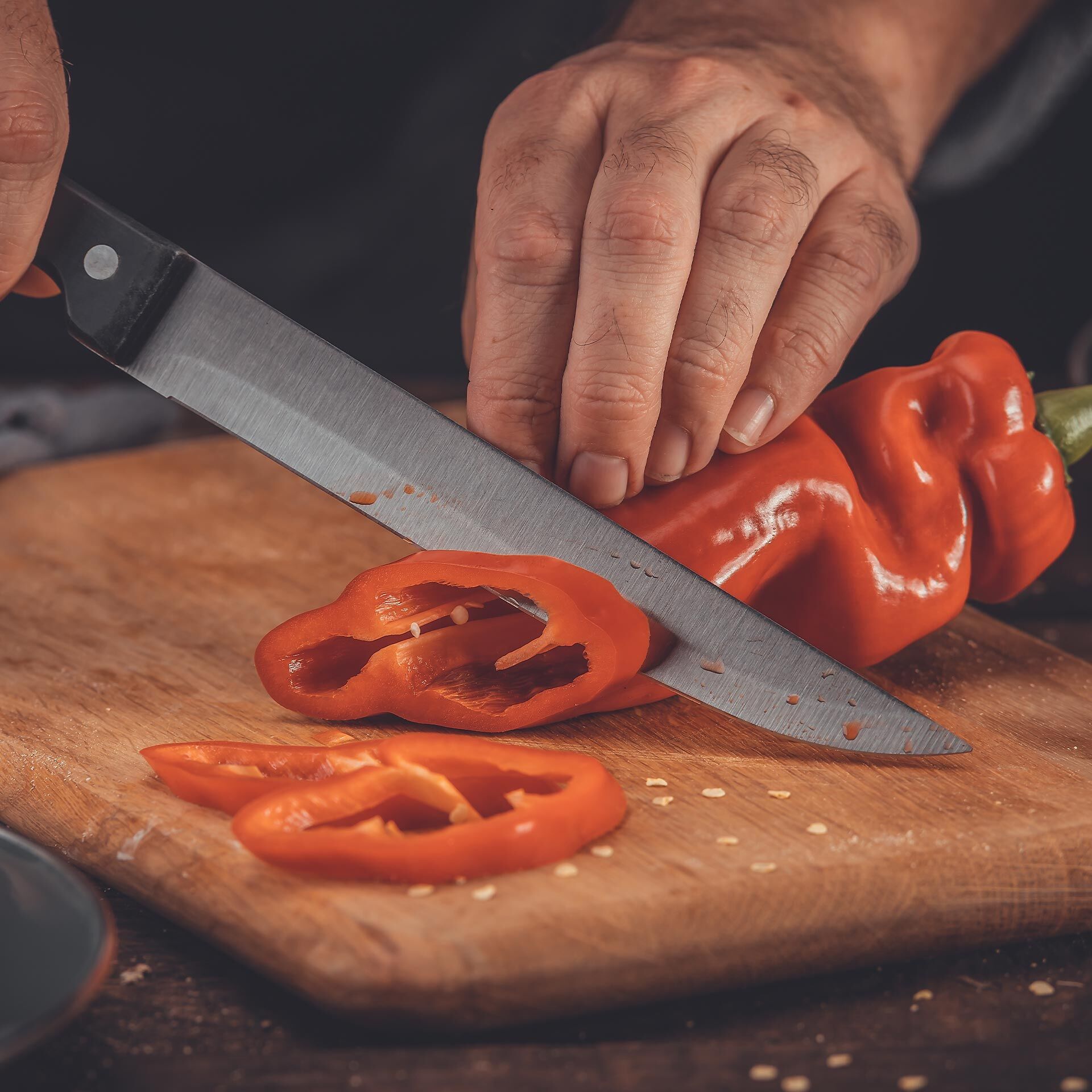 Messer-Set inkl. Schubladeneinsatz "Mega", 7-teilig