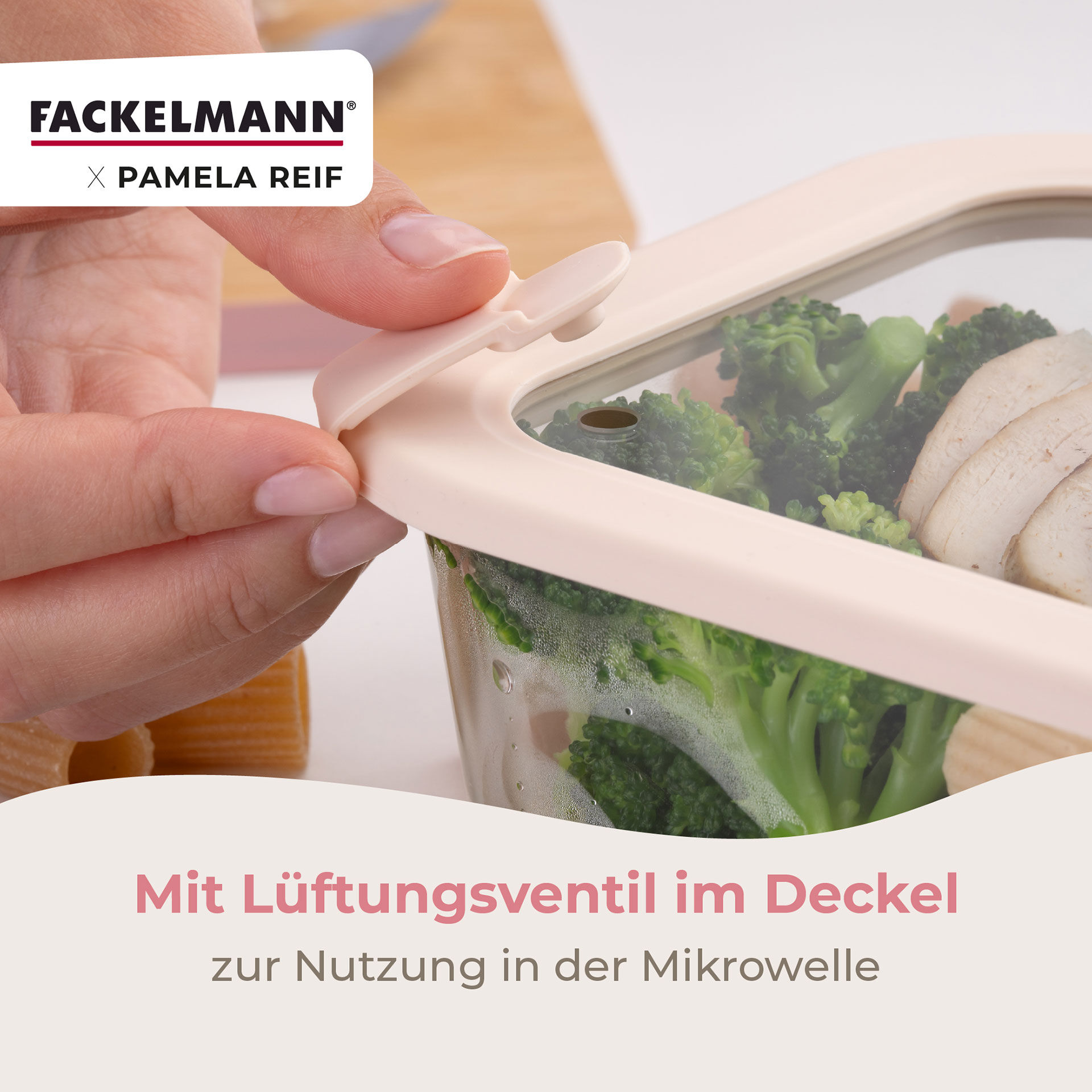Pamela Reif Vorratsdose Glas, stapelbar
