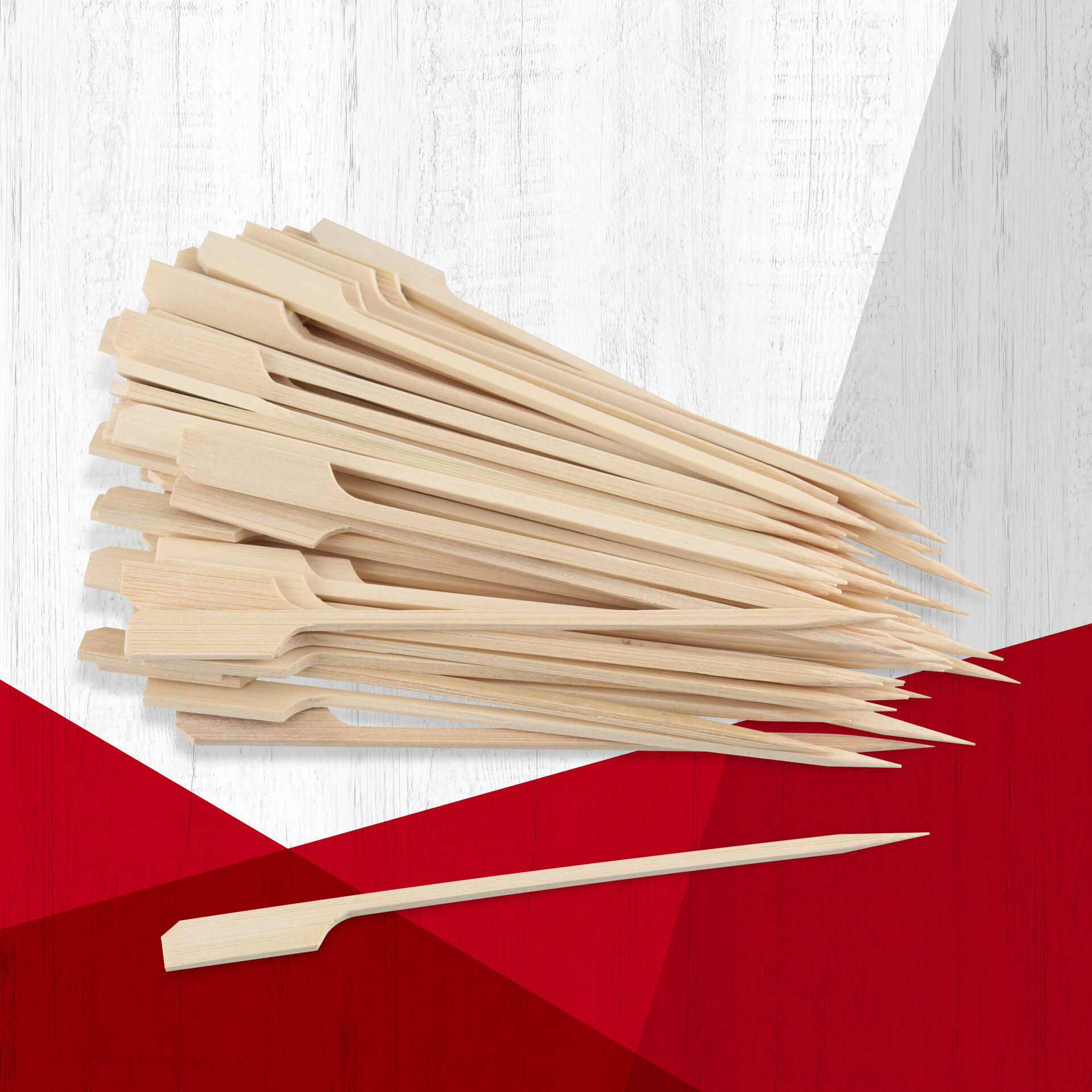 Fingerfood-Sticks, 15cm, 70 Stk, FSC™-zertifizierter Bambus