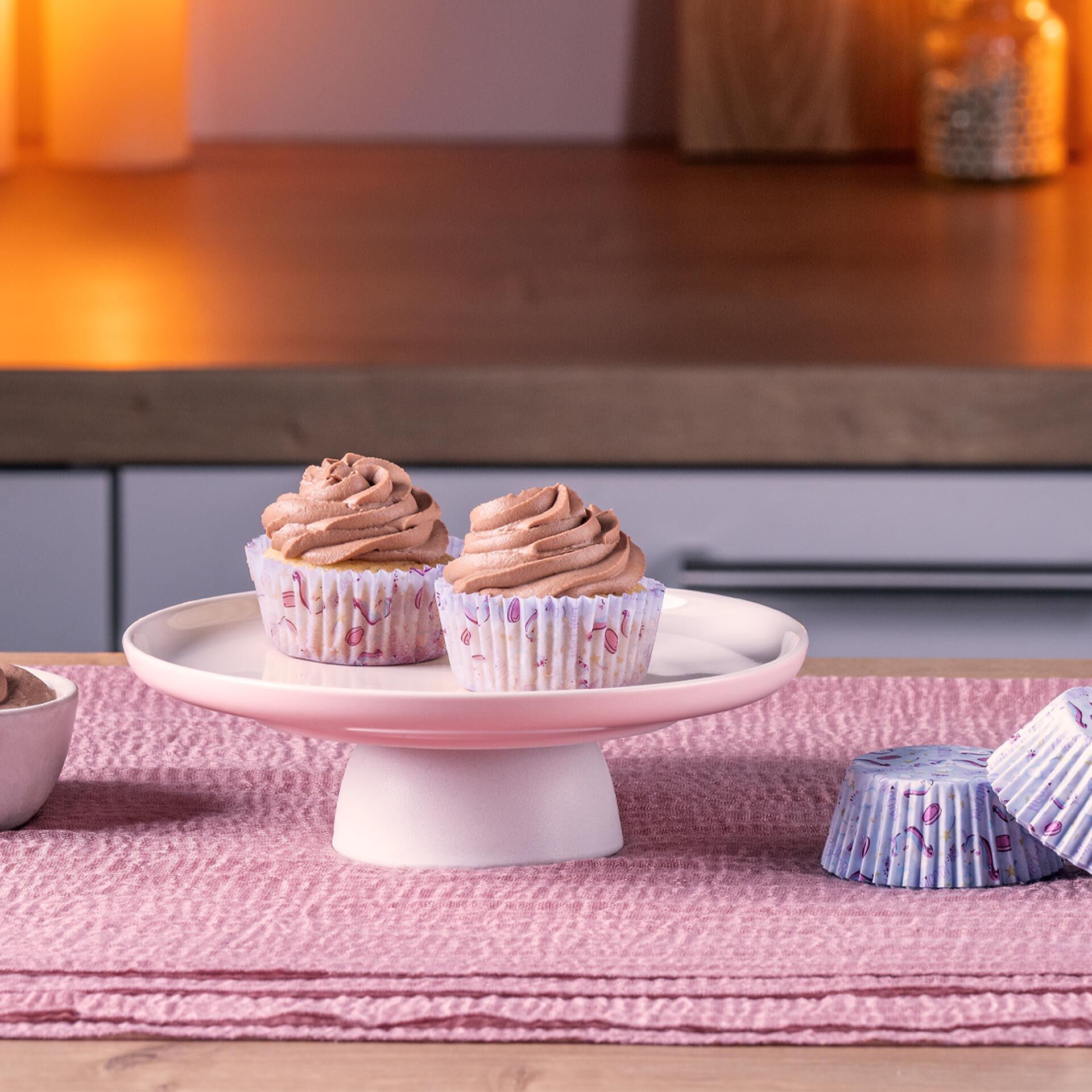 Muffinförmchen Einhorn, Ø5cm, 50 Stk.