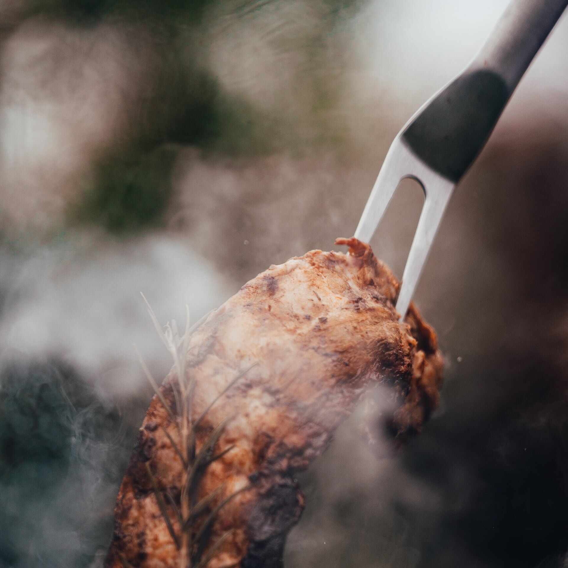 Profi-Fleischgabel, 45cm, Edelstahl