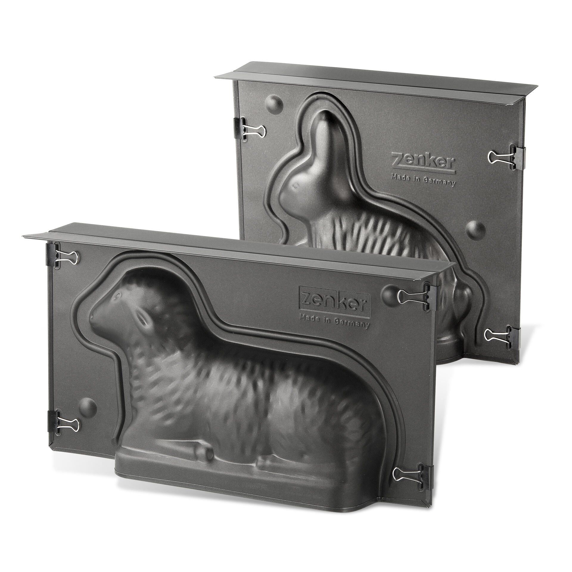 Backformen-Set "Hase und Lamm", 2-teilig