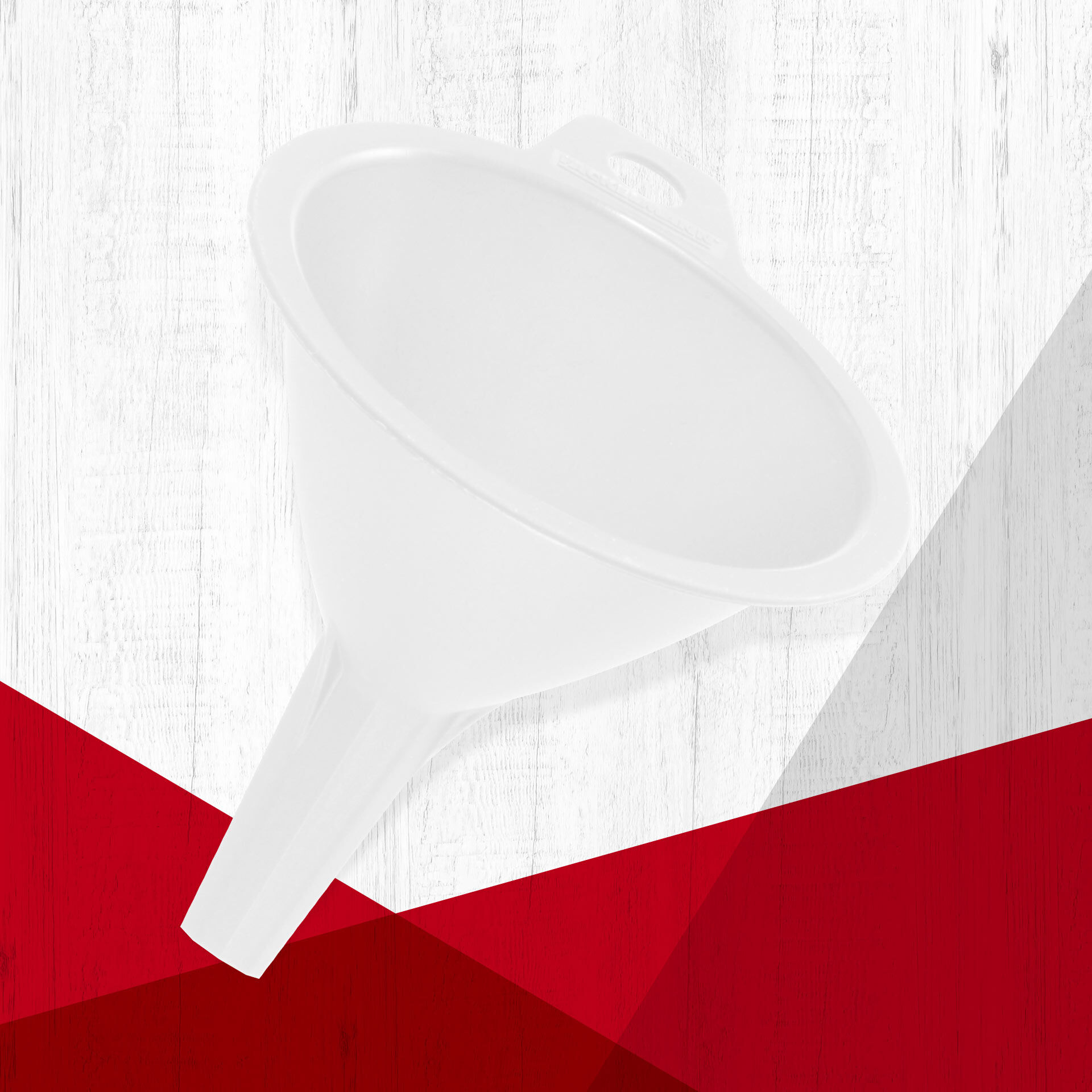 Trichter Essential, Ø8cm, weiß