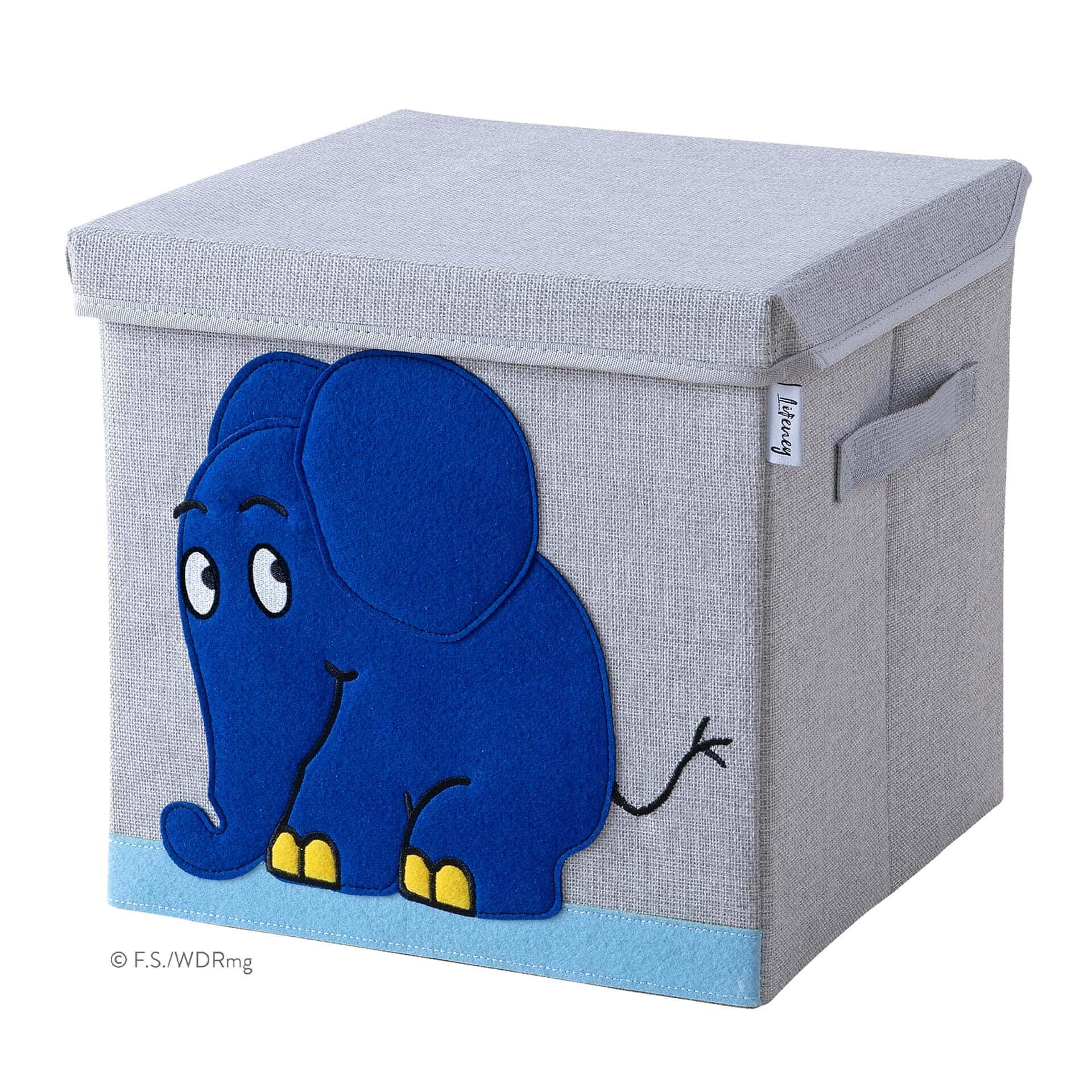 Aufbewahrungsbox mit Deckel DieMaus Elefant