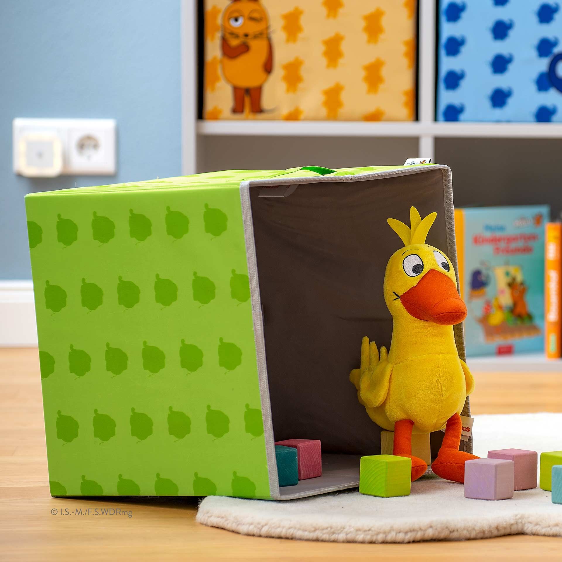 Aufbewahrungsbox DieMaus Elefant, grün