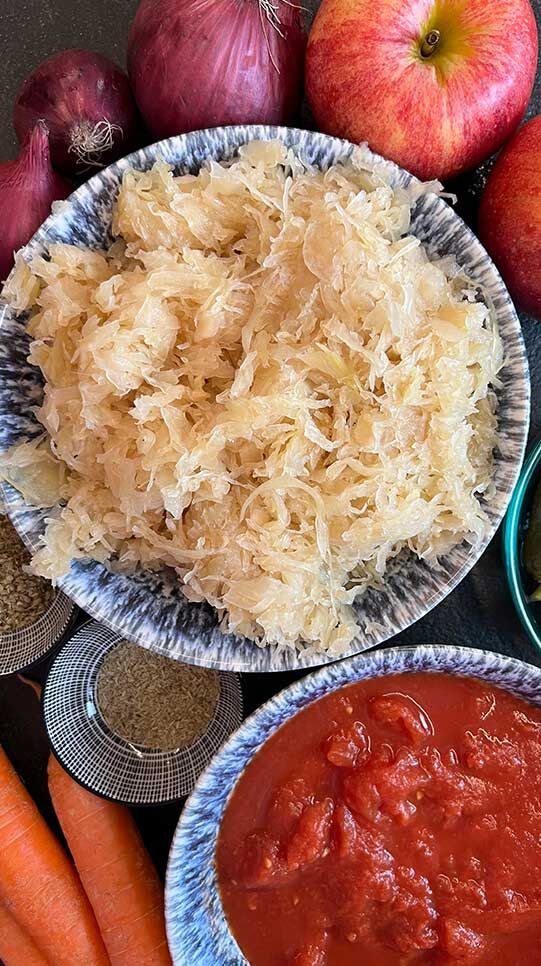 Sauerkraut-Eintopf