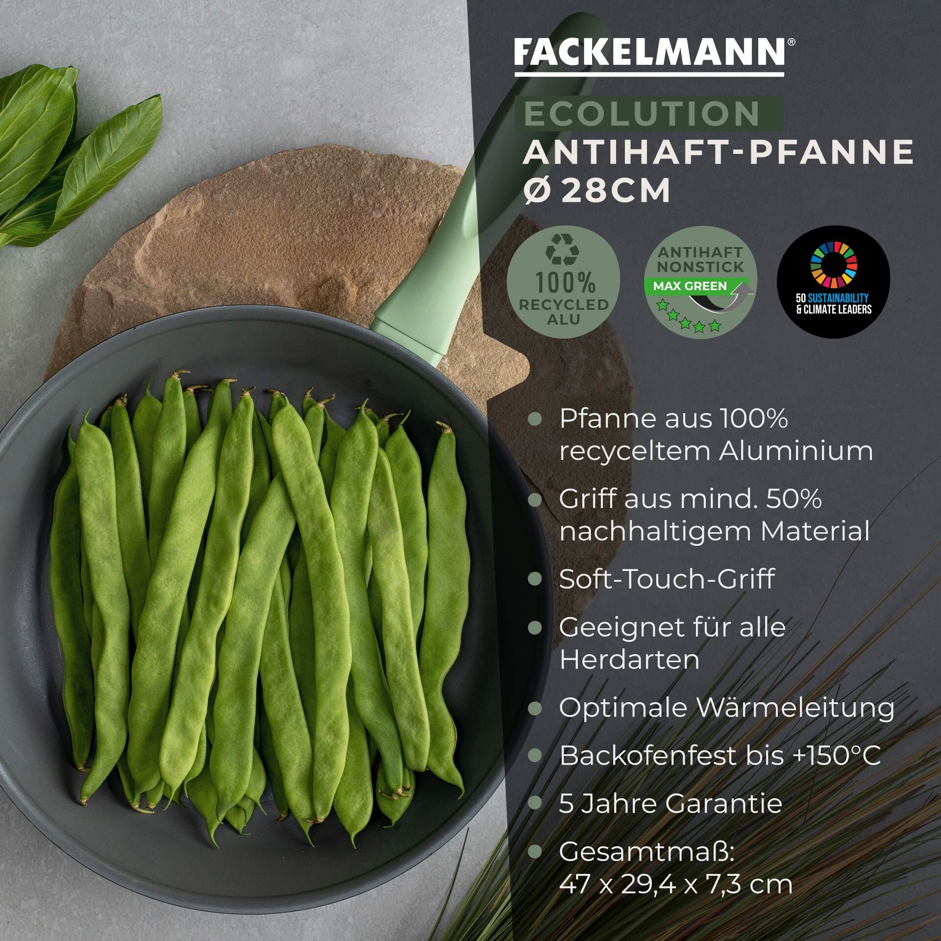 Bratpfanne Ecolution, Ø28cm Bratpfanne Ecolution, Ø28cm