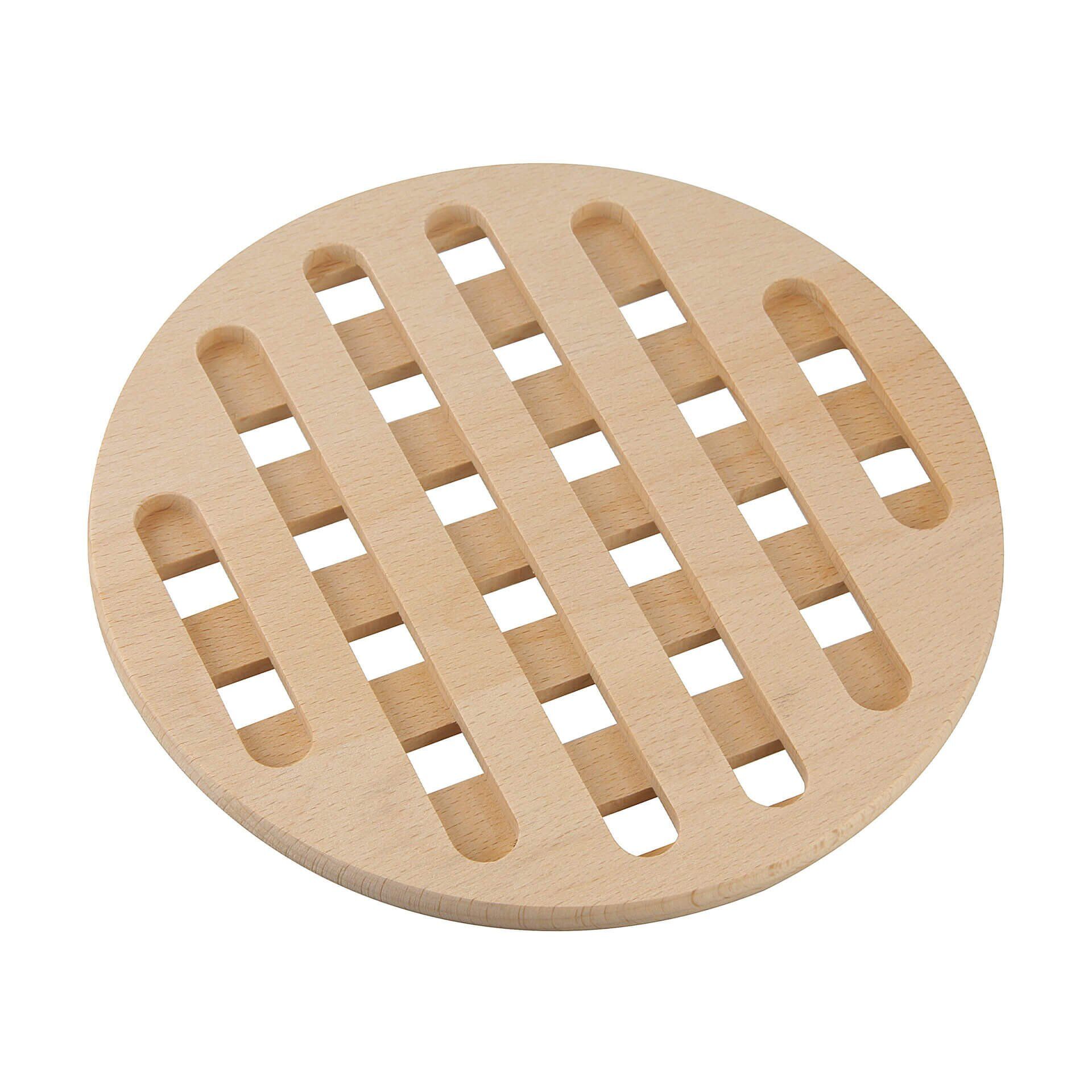 Untersetzer Eco, Ø18cm, FSC™-zertifizierte Buche