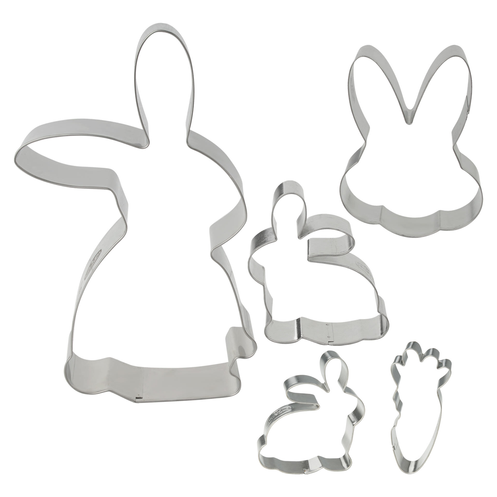 Ausstecher-Set "Osterhasen", 4-teilig