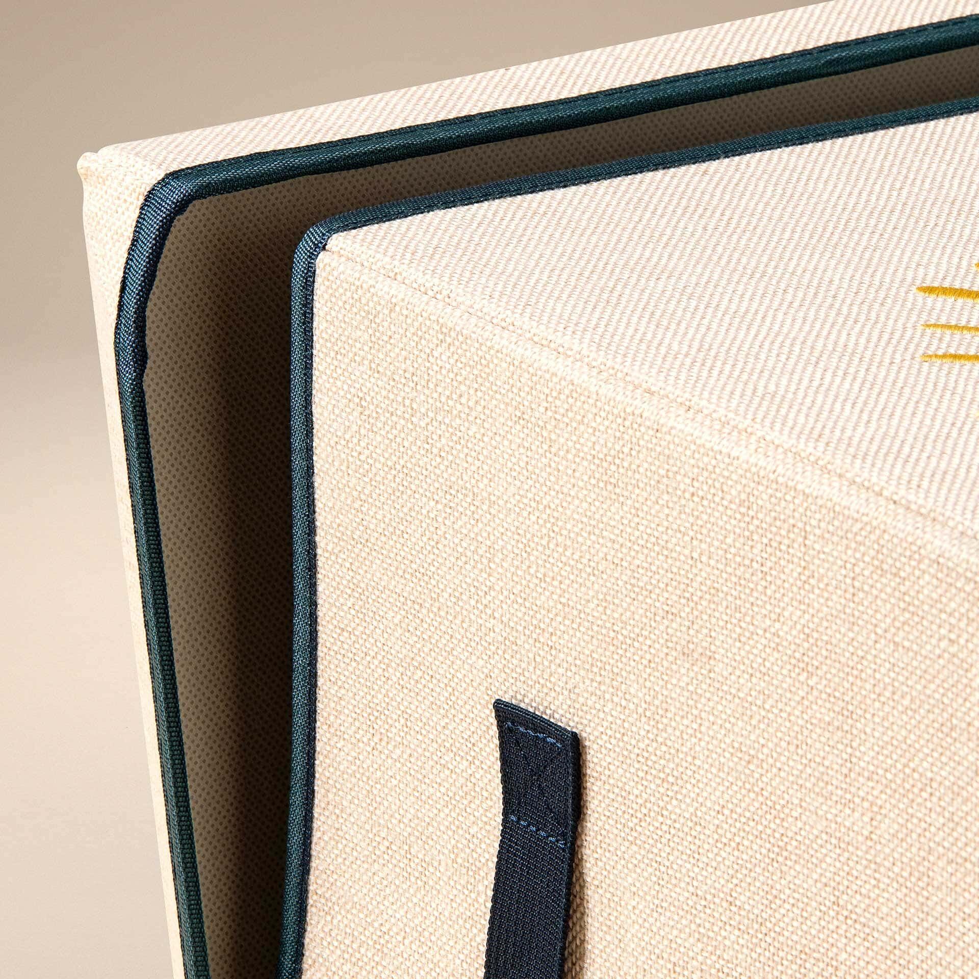 Aufbewahrungsbox mit Deckel Sonne, 33x33x33cm