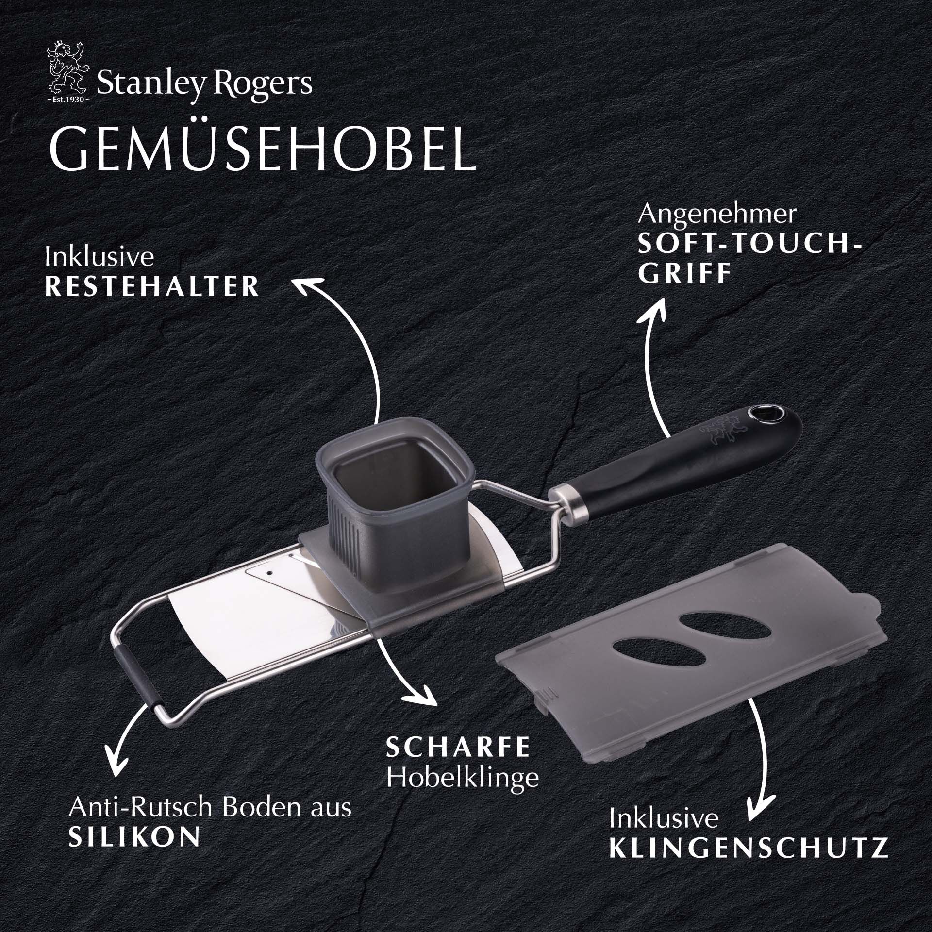 Gemüsehobel Pride, 4-teilig