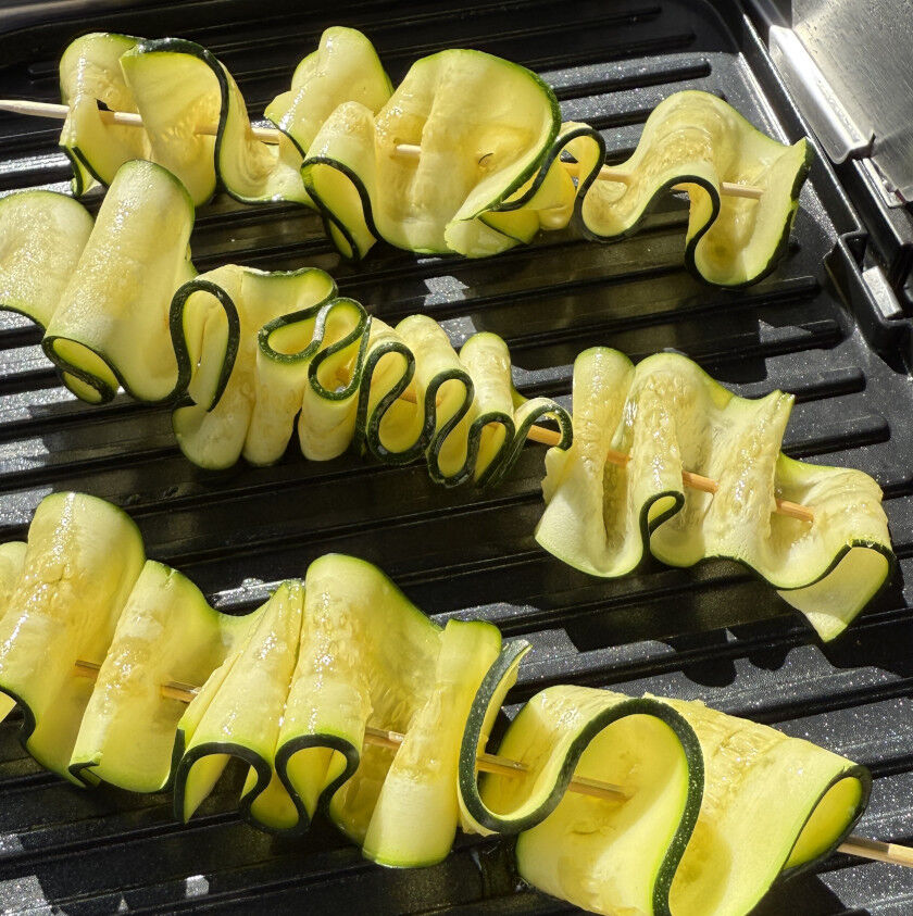 Zucchini-Spieße