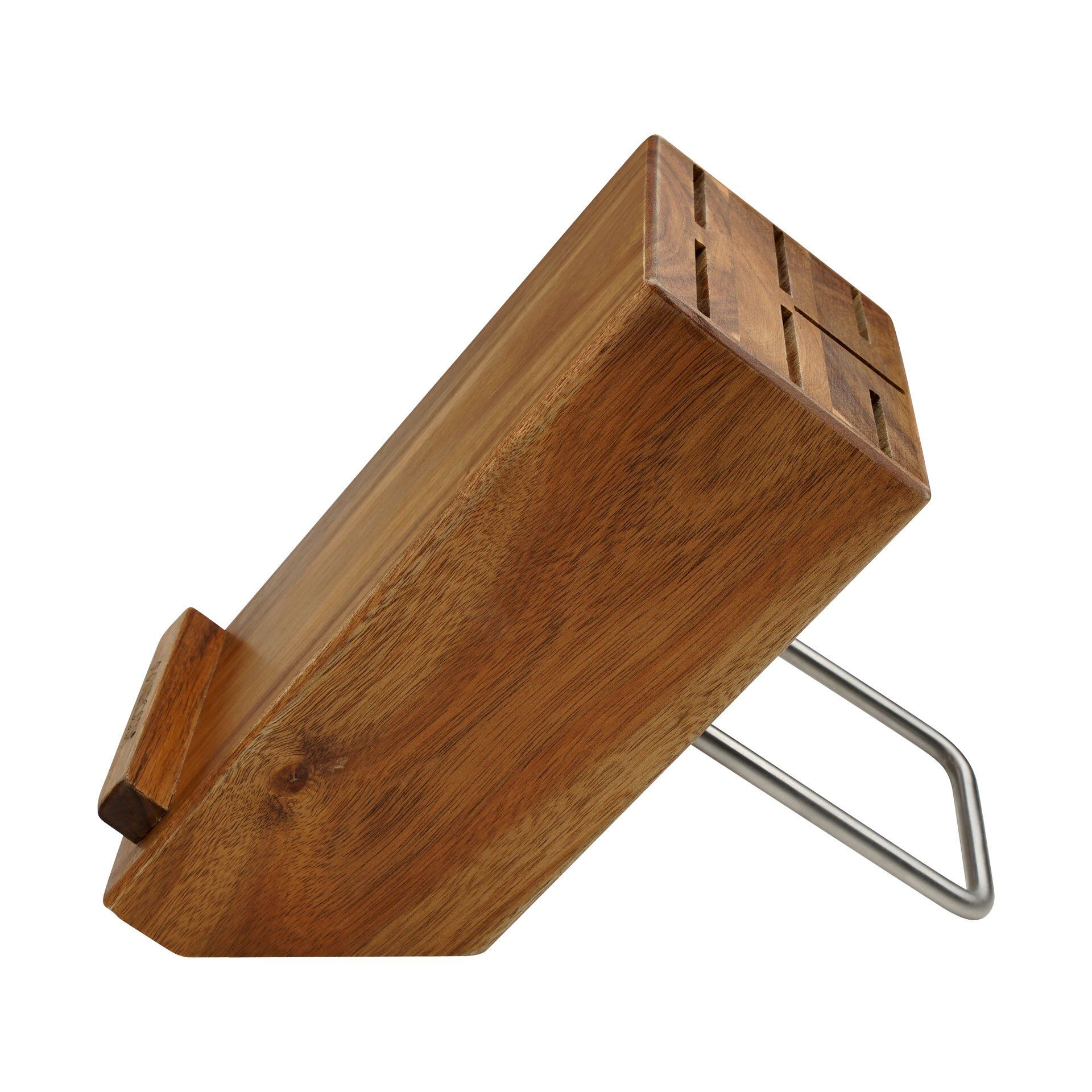 Messerblock mit Tablethalter Messerblock mit Tablethalter